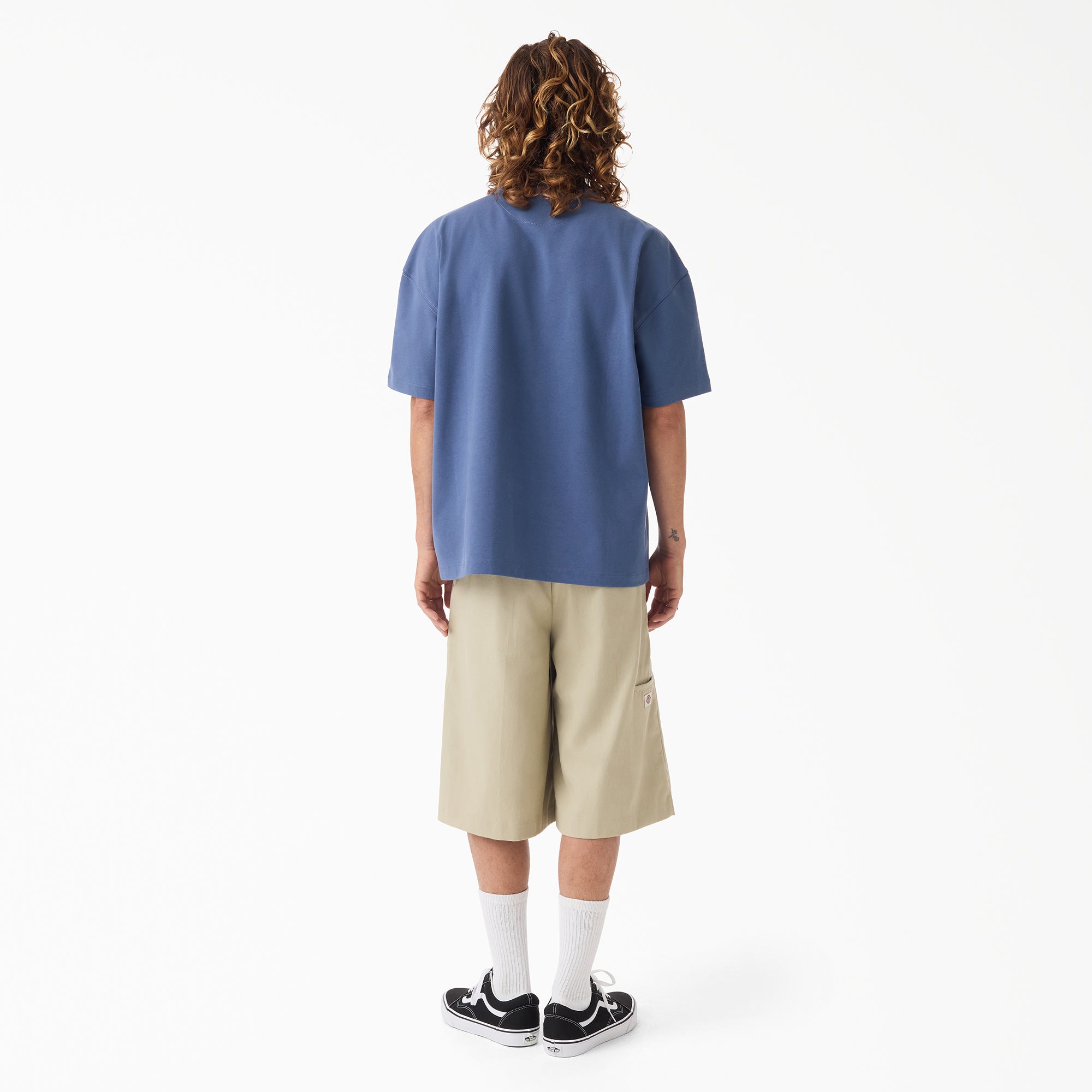 "Hemp Twill Work Shorts, 13"""