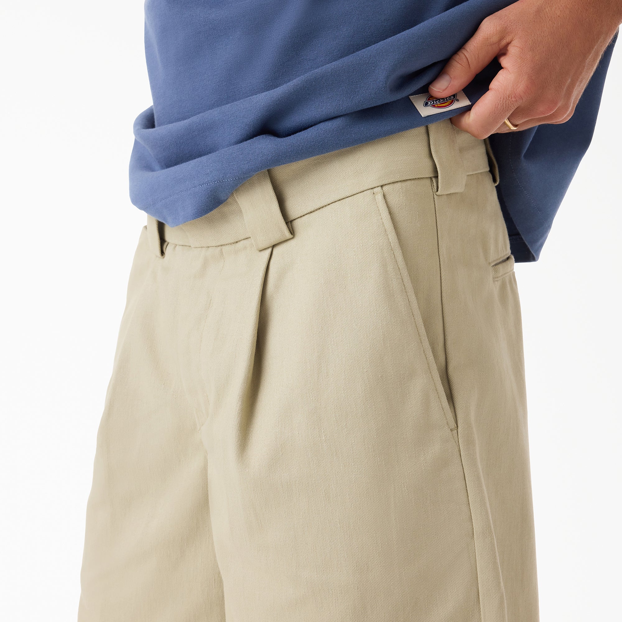 "Hemp Twill Work Shorts, 13"""
