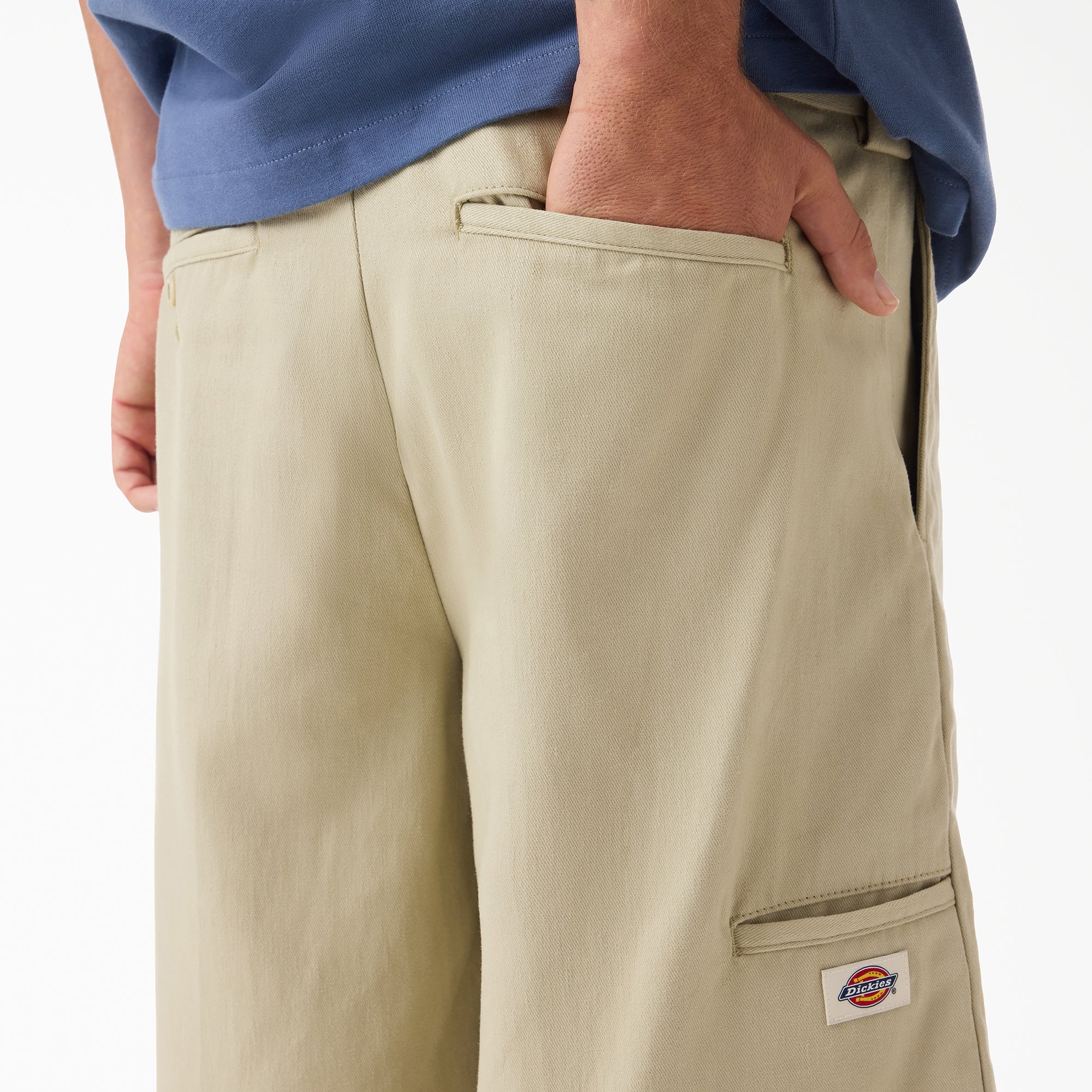 "Hemp Twill Work Shorts, 13"""