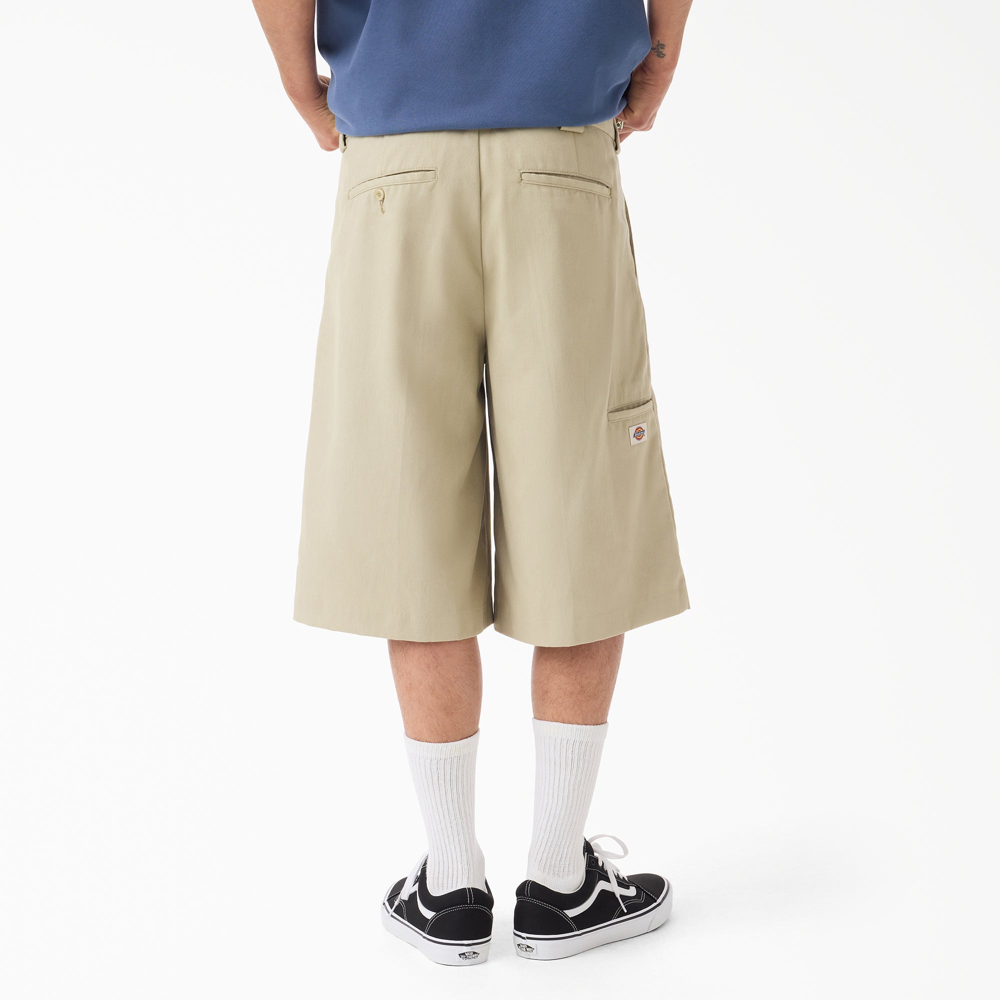 "Hemp Twill Work Shorts, 13"""