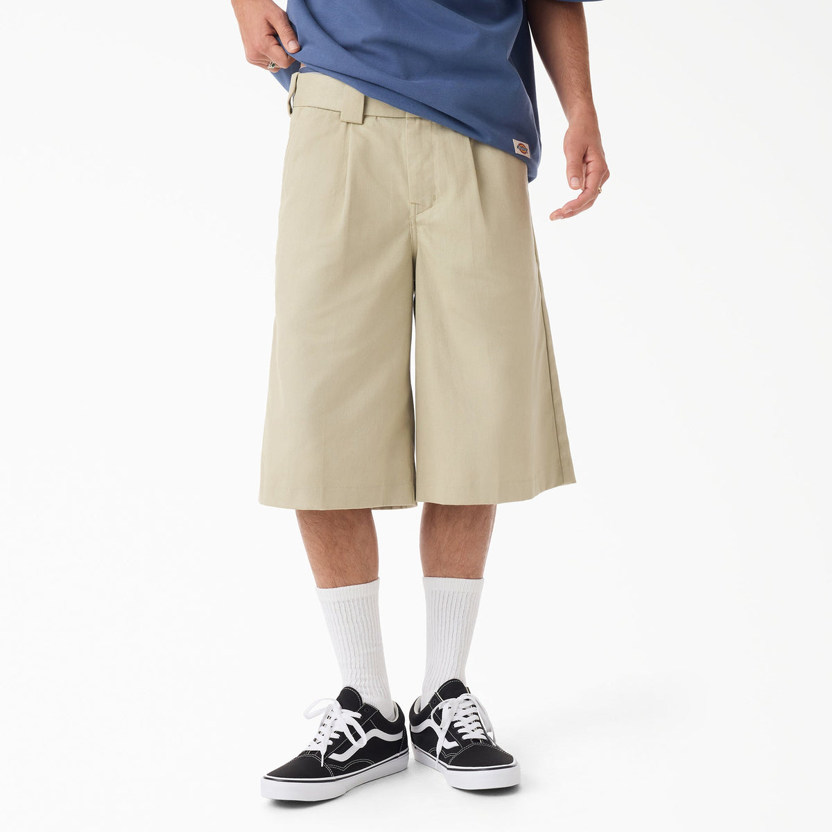 "Hemp Twill Work Shorts, 13"""