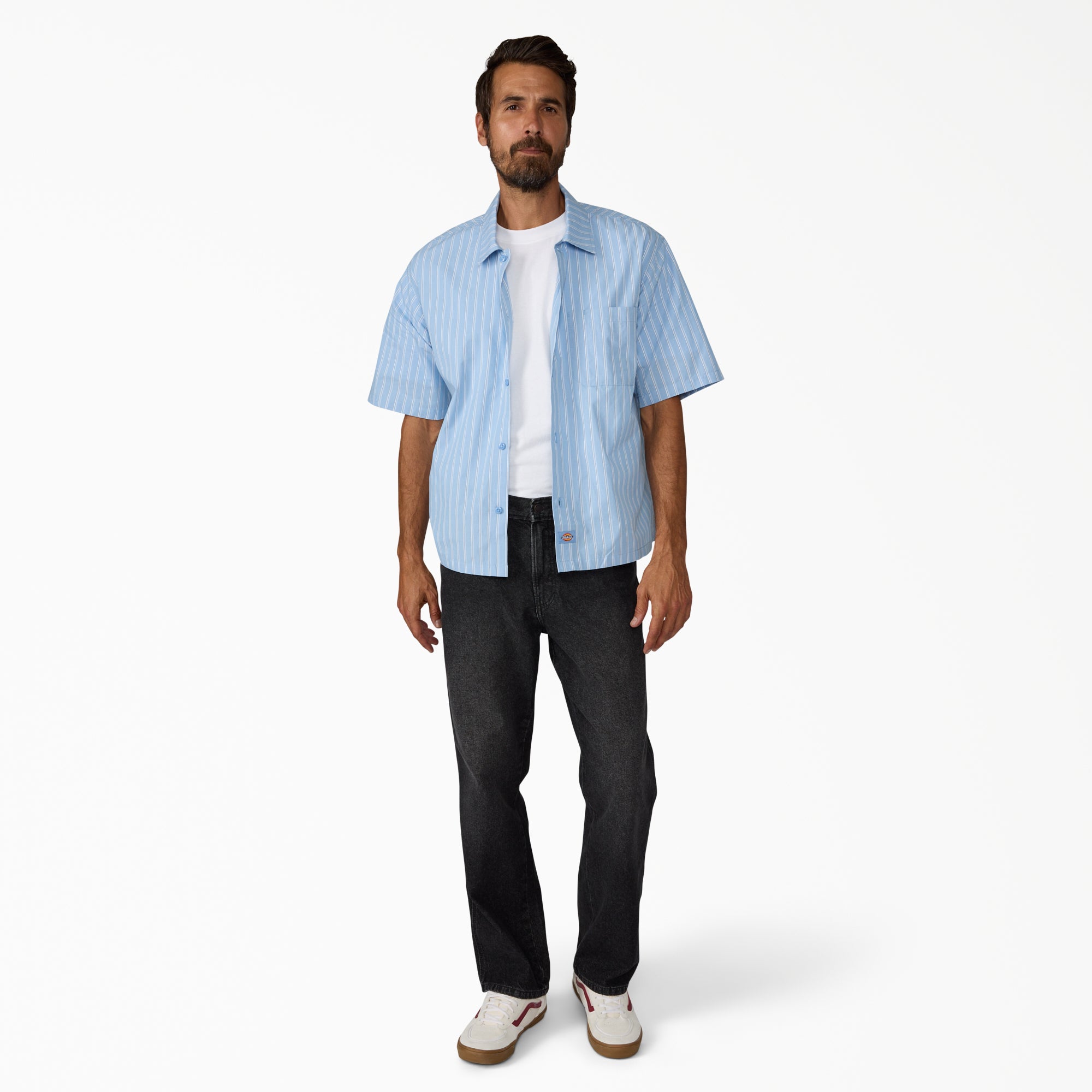 "Venedocia Striped Shirt"