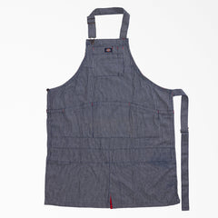 "Hickory Stripe Canvas Work Apron"