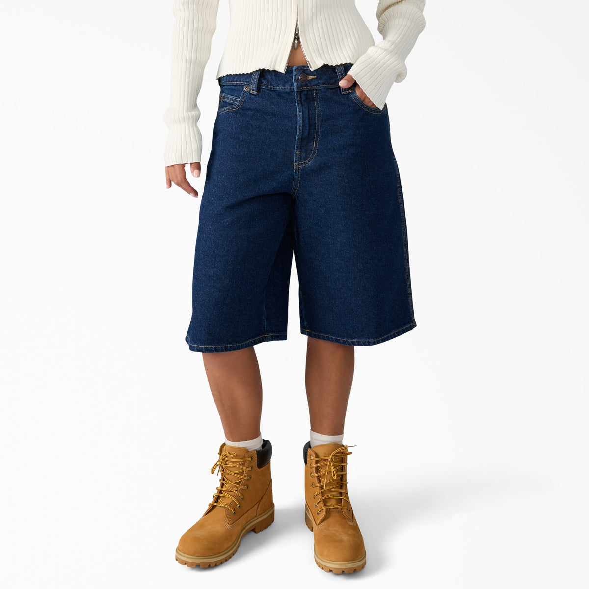 "Women's 957 Loose Denim Shorts, 13"""