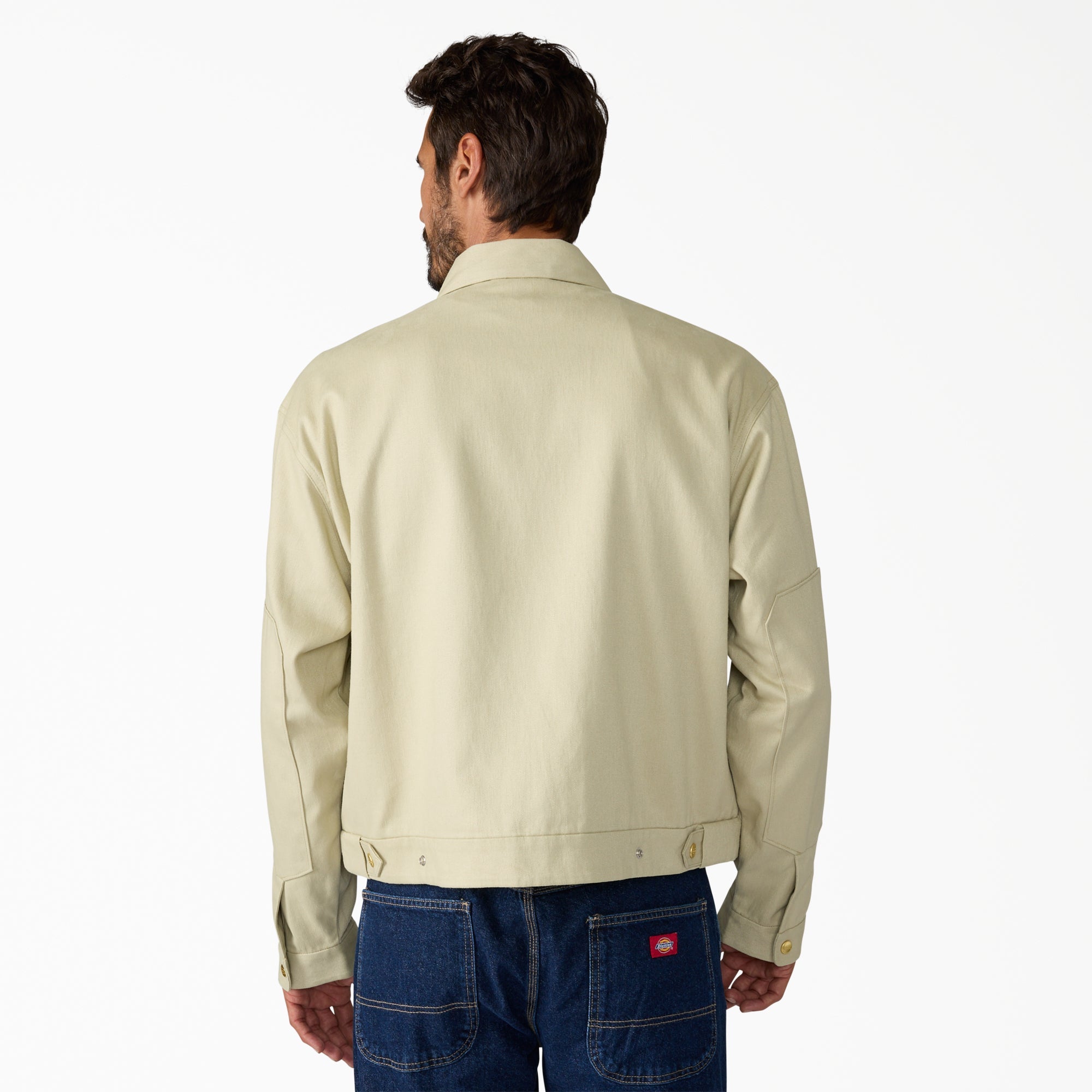 "Hemp Twill Trucker Jacket"