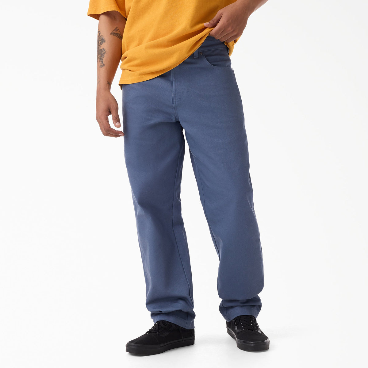 "Wellsville Baggy Tapered Twill Pant"