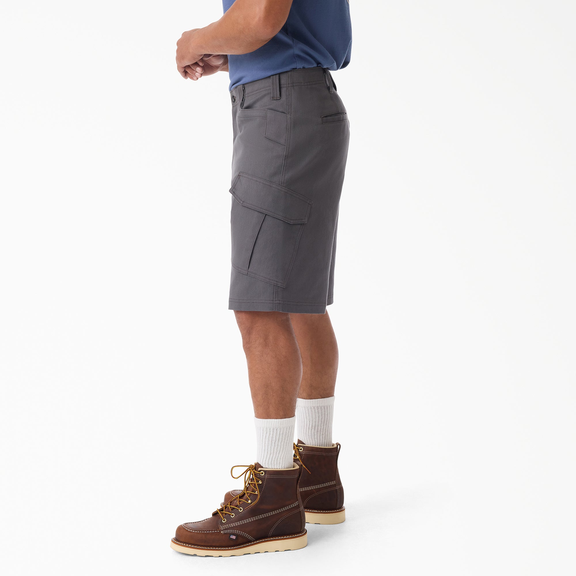 "Tradebuilt Duck Canvas Cargo Shorts, 11"""