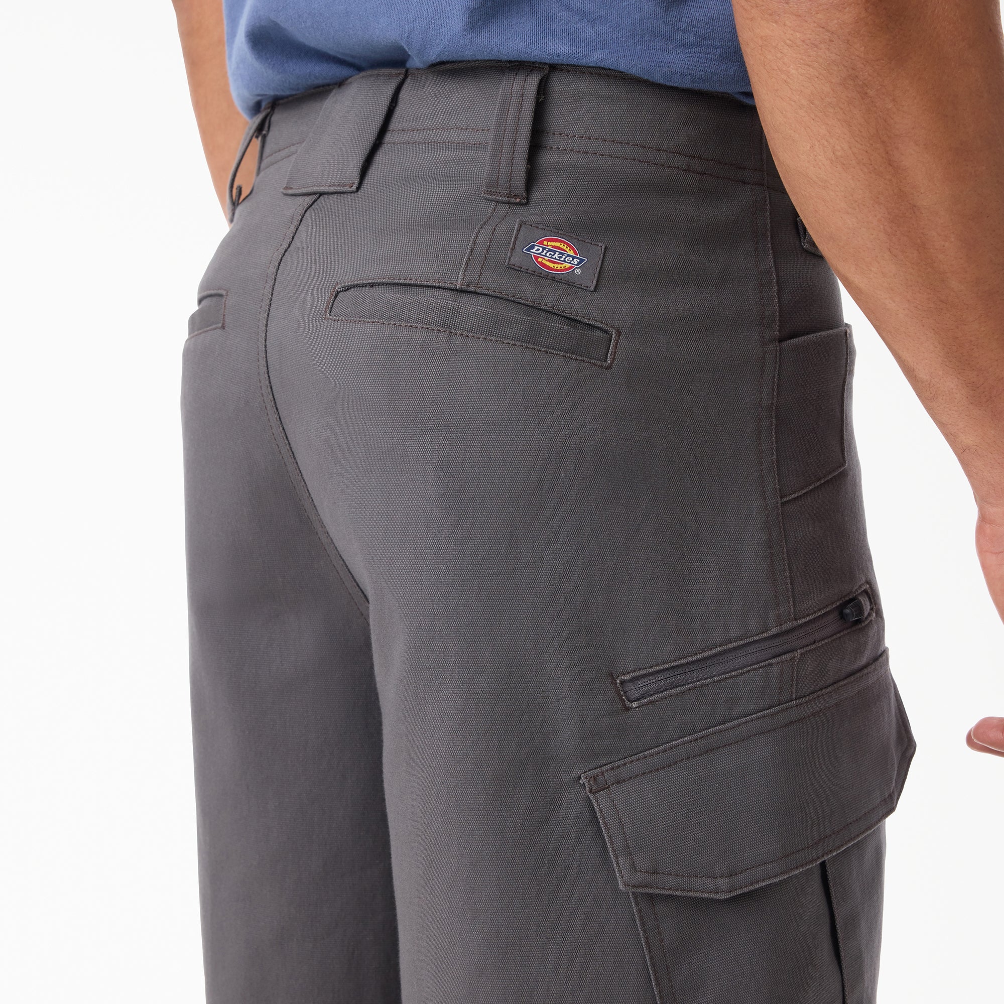 "Tradebuilt Duck Canvas Cargo Shorts, 11"""