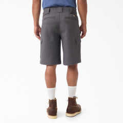 "Tradebuilt Duck Canvas Cargo Shorts, 11"""