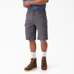 "Tradebuilt Duck Canvas Cargo Shorts, 11"""