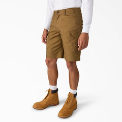 "Tradebuilt Duck Canvas Cargo Shorts, 11"""
