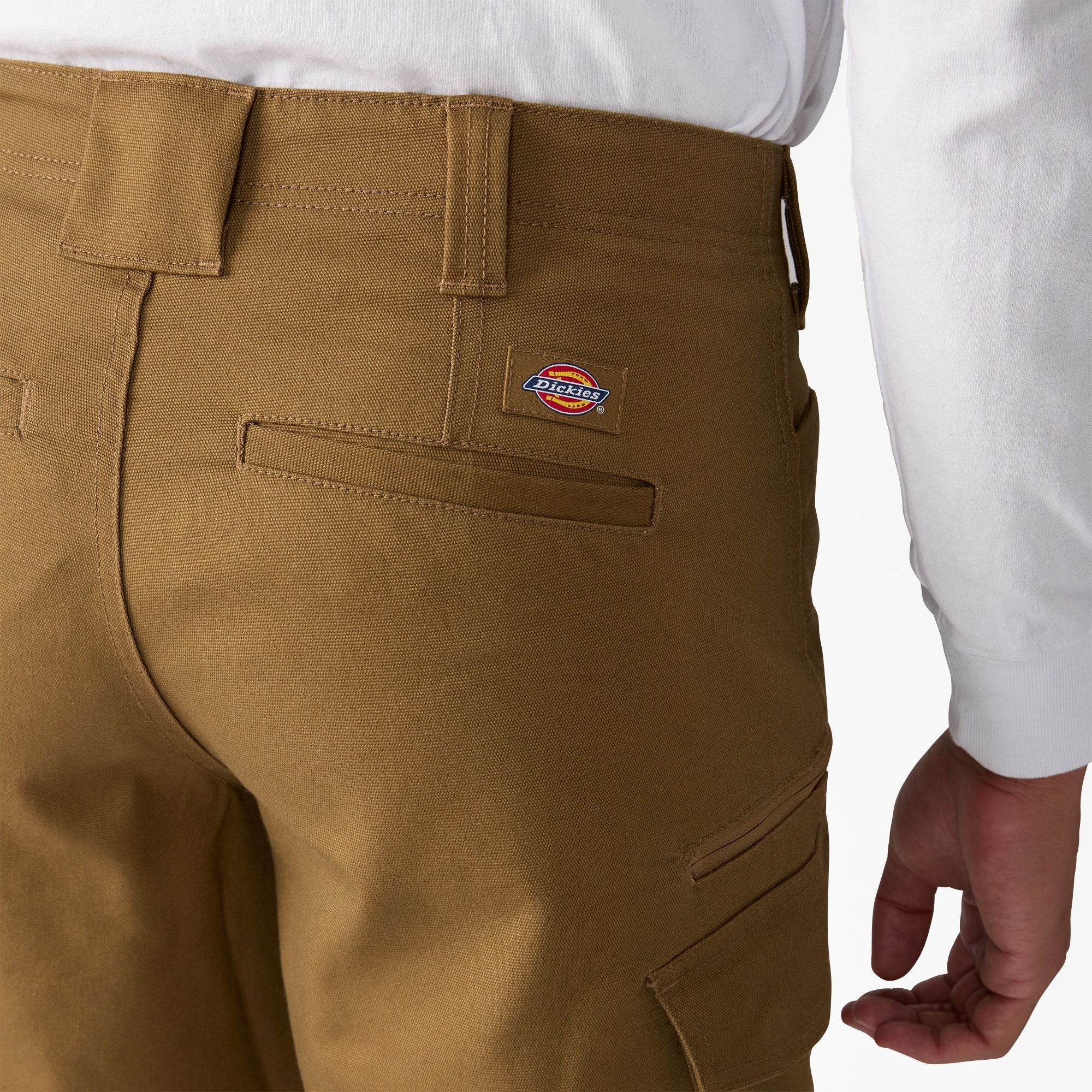 "Tradebuilt Duck Canvas Cargo Shorts, 11"""