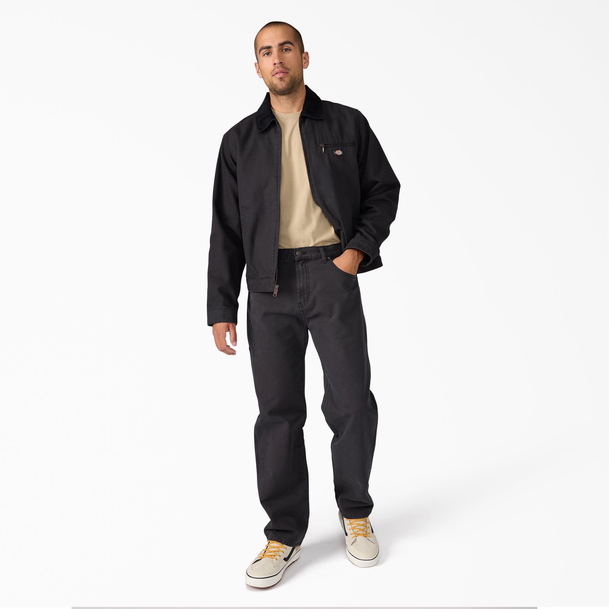 "Worn In Duck Carpenter Pants"