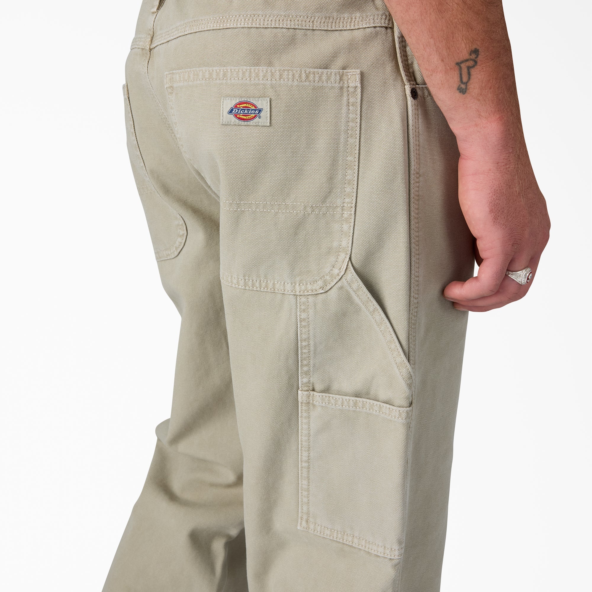 "Worn In Duck Carpenter Pants"