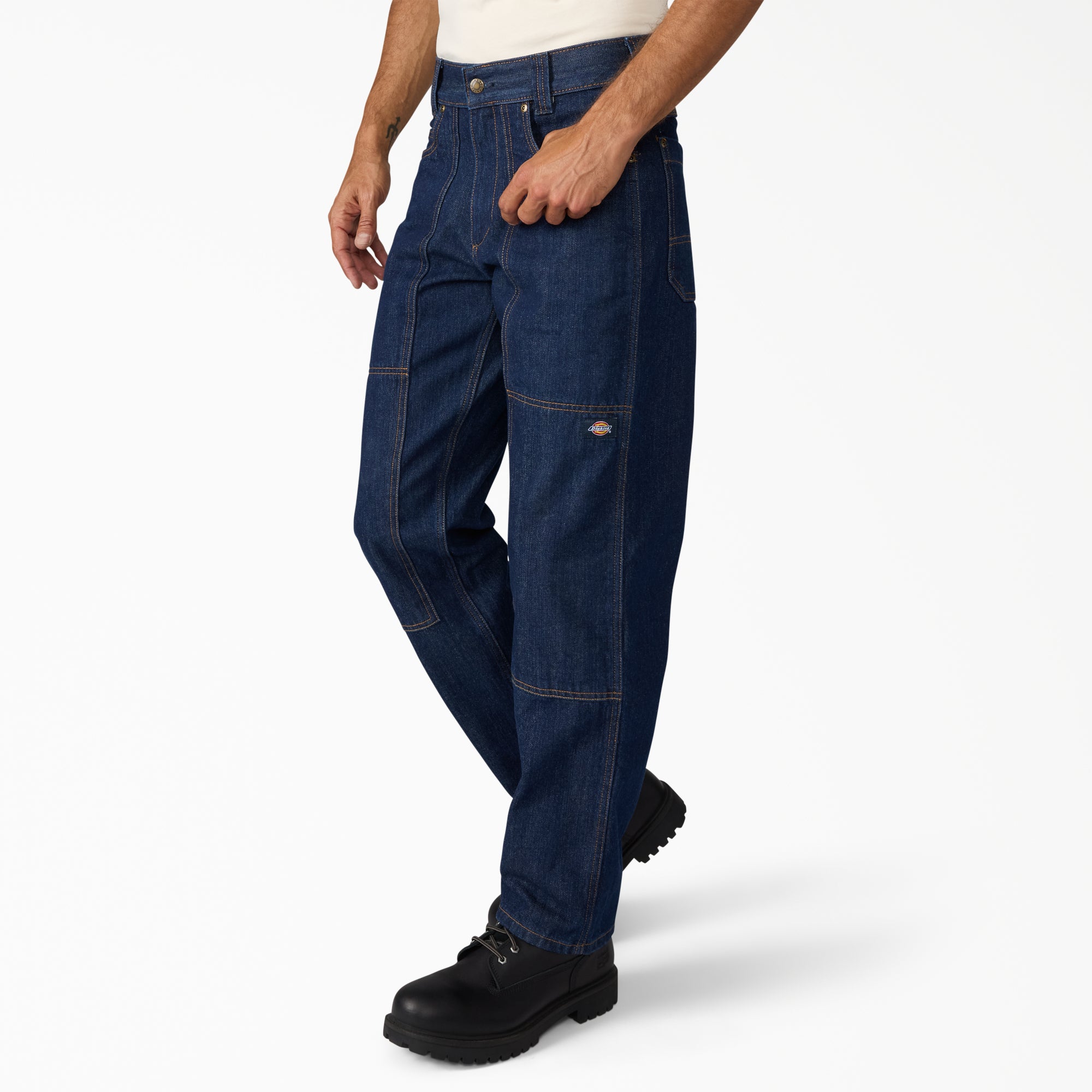 "Dickies x Harley-Davidson® Double Knee Denim Carpenter Pant"