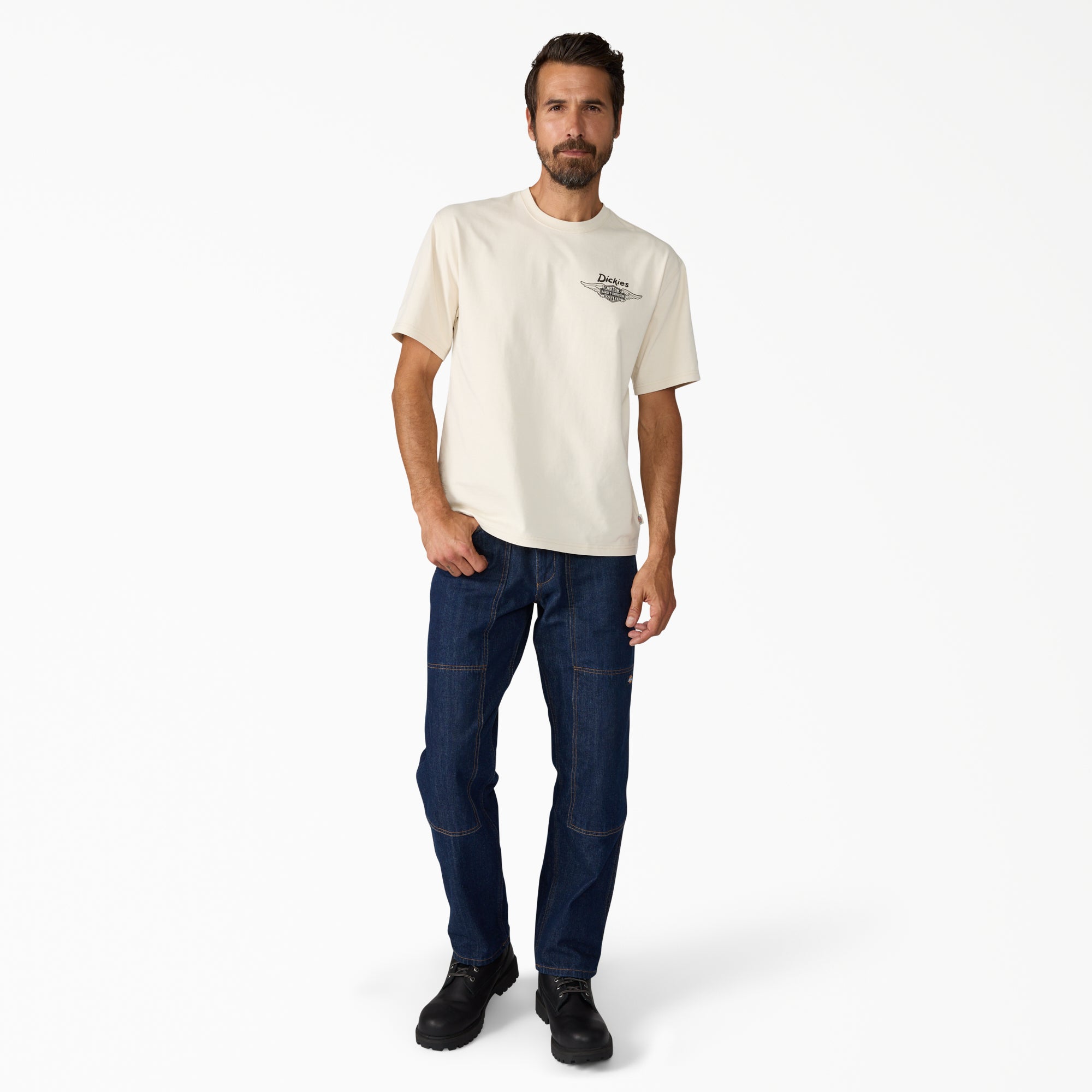"Dickies x Harley-Davidson® Double Knee Denim Carpenter Pant"