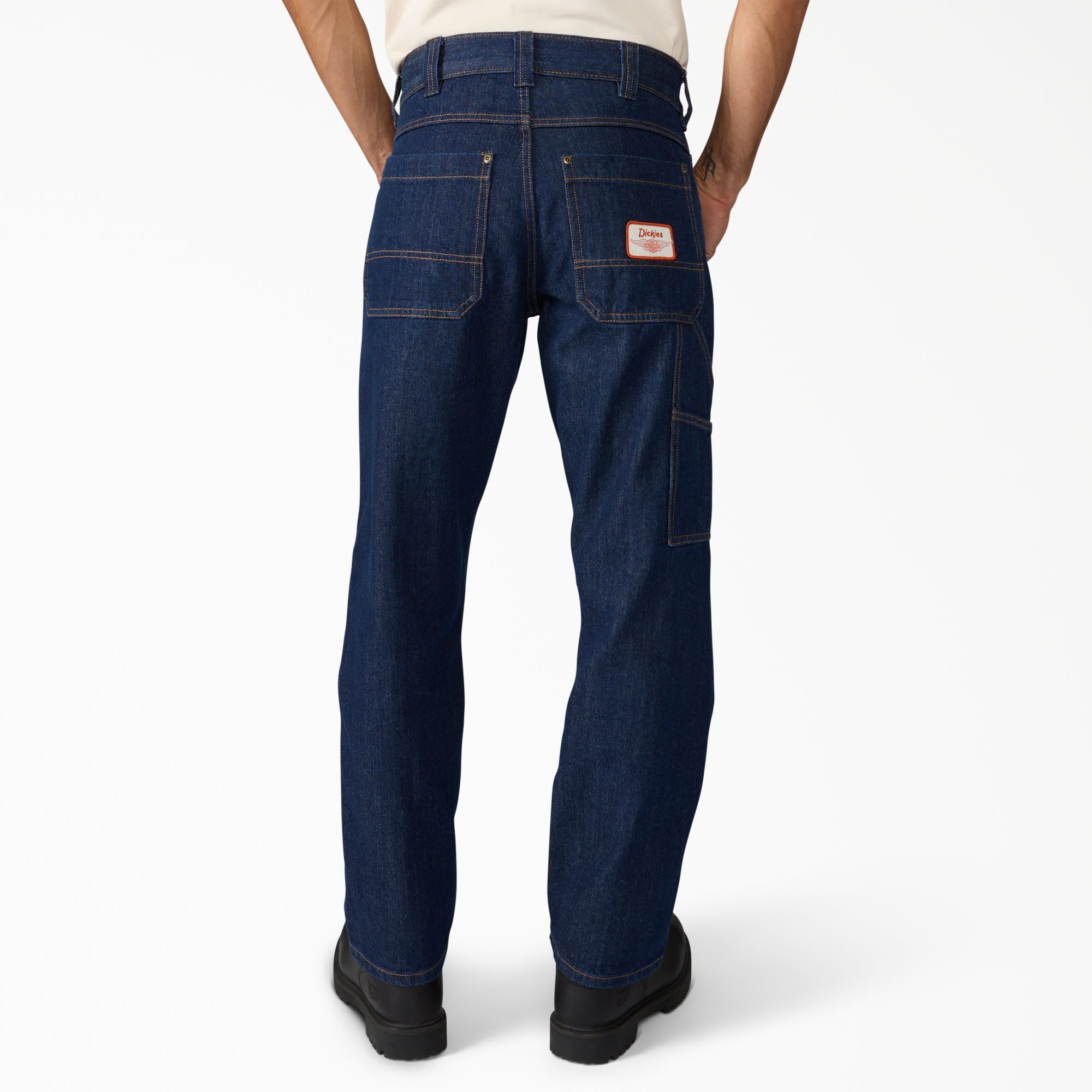 "Dickies x Harley-Davidson® Double Knee Denim Carpenter Pant"