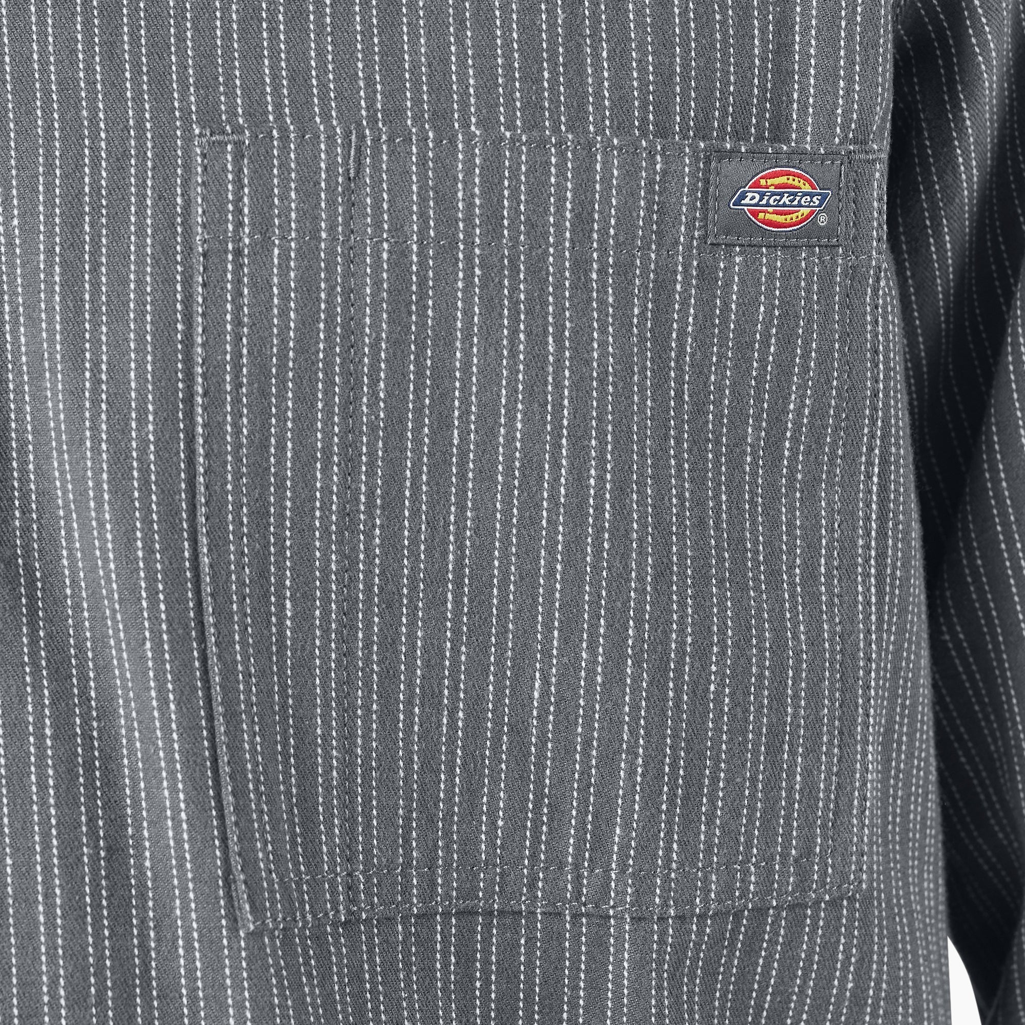 "Lima Pinstripe Button-Up Shirt"