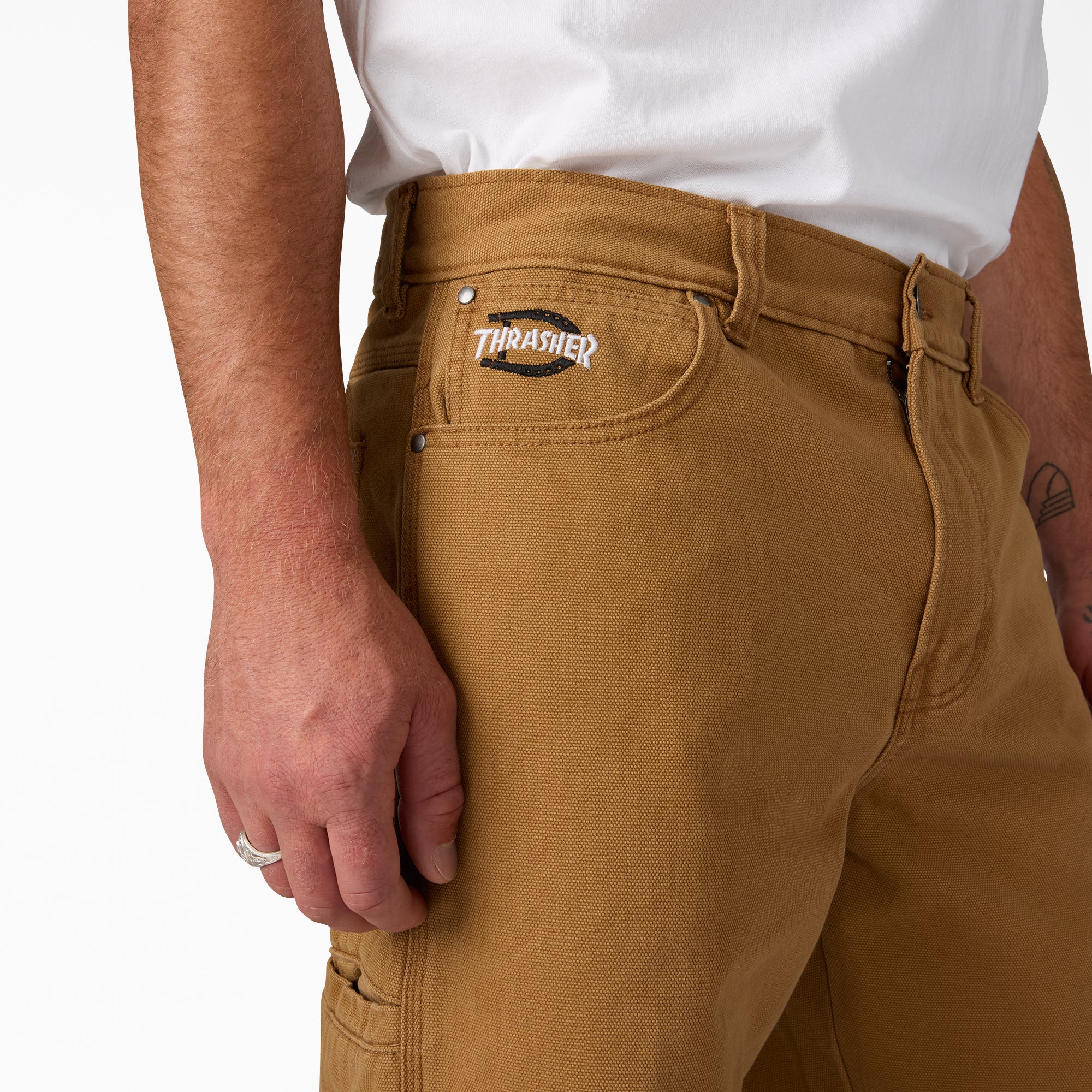 "Dickies X Thrasher Double Knee Pants"