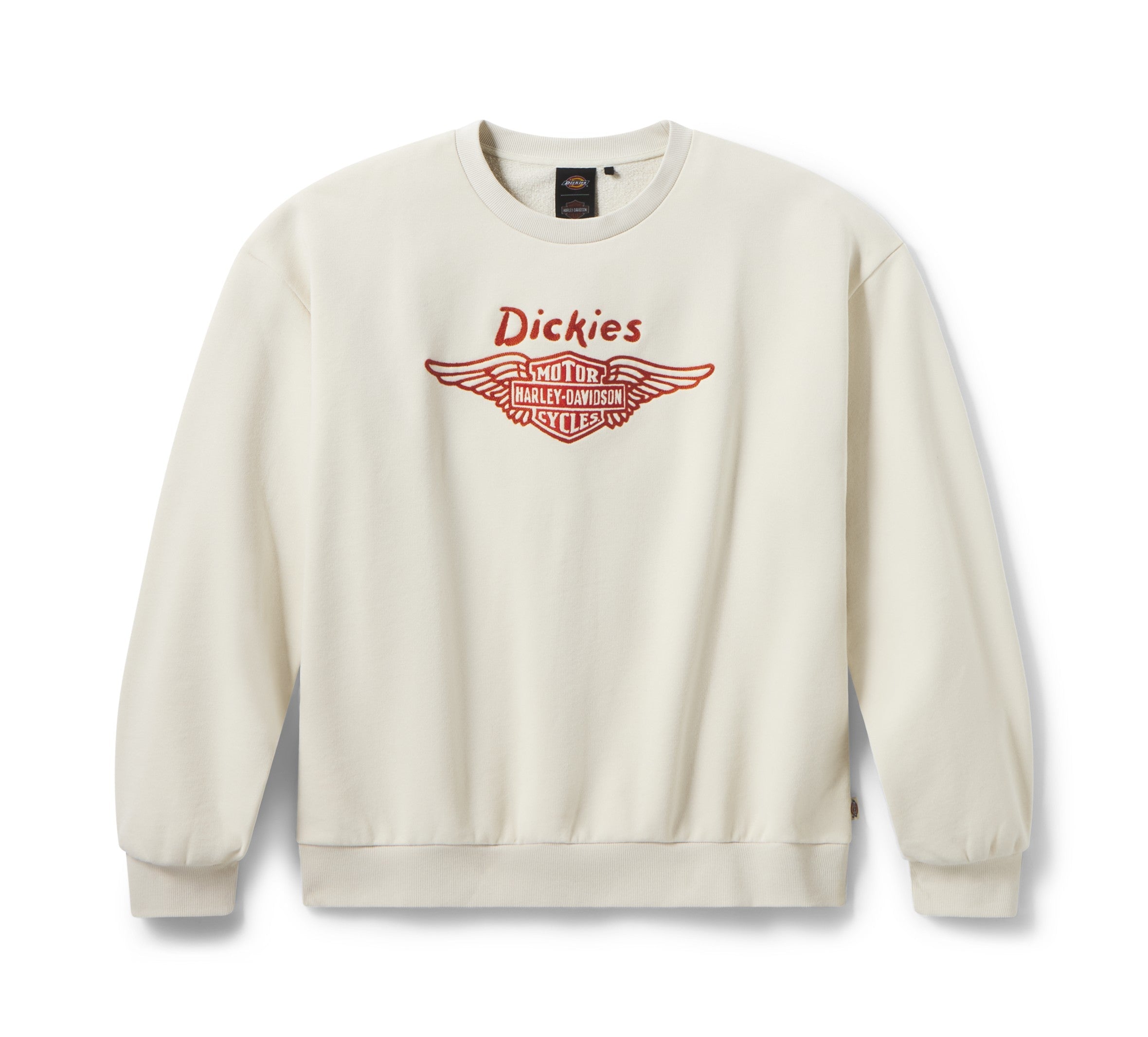 "Dickies x Harley-Davidson® Boxy Fit Embroidered Crewneck Sweatshirt"