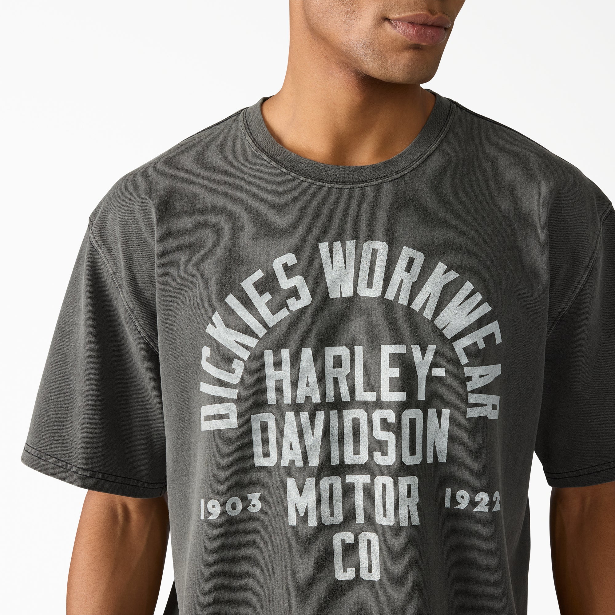 "Dickies x Harley-Davidson® Vintage Wash Logo Graphic T-Shirt"