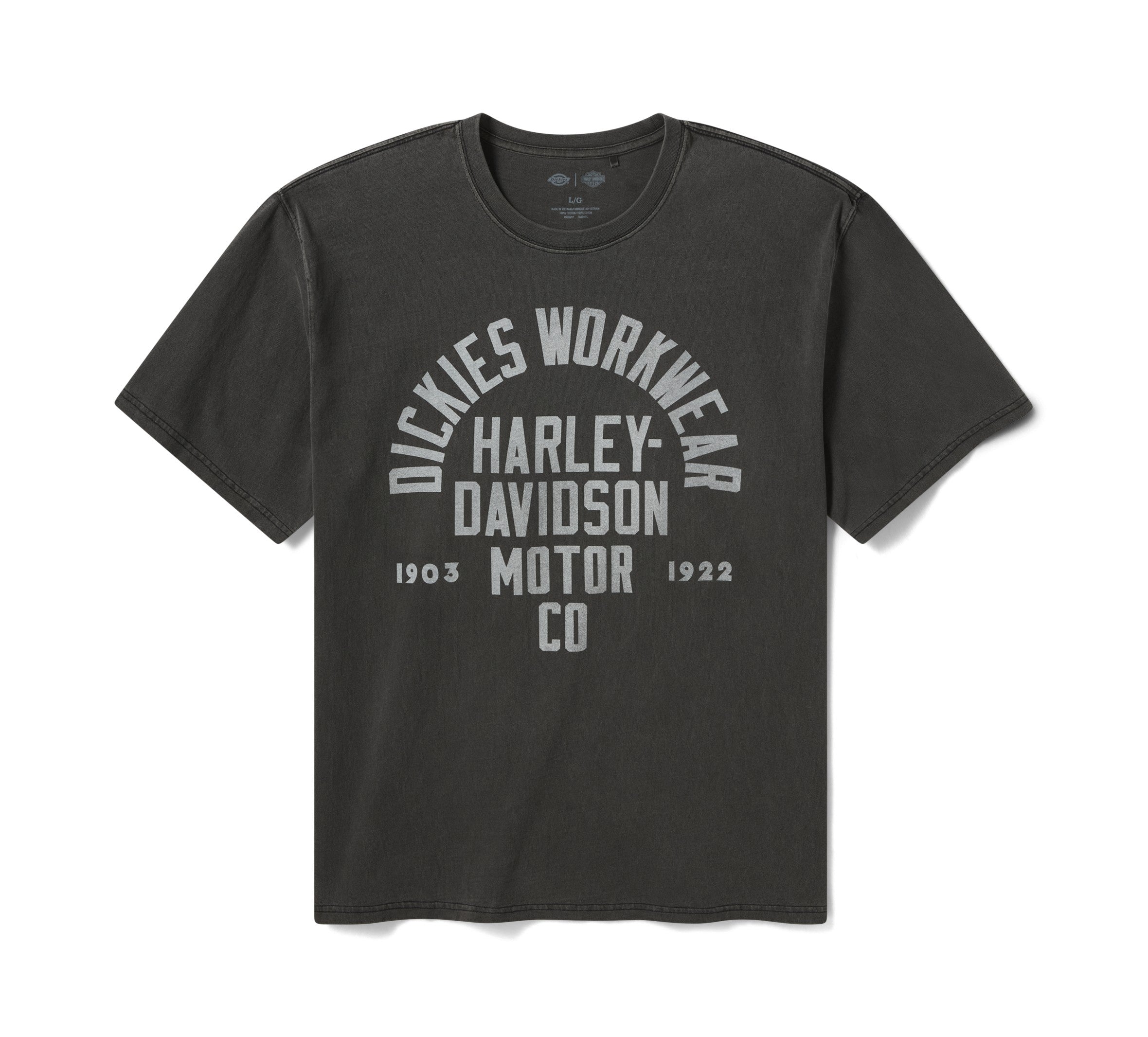 "Dickies x Harley-Davidson® Vintage Wash Logo Graphic T-Shirt"