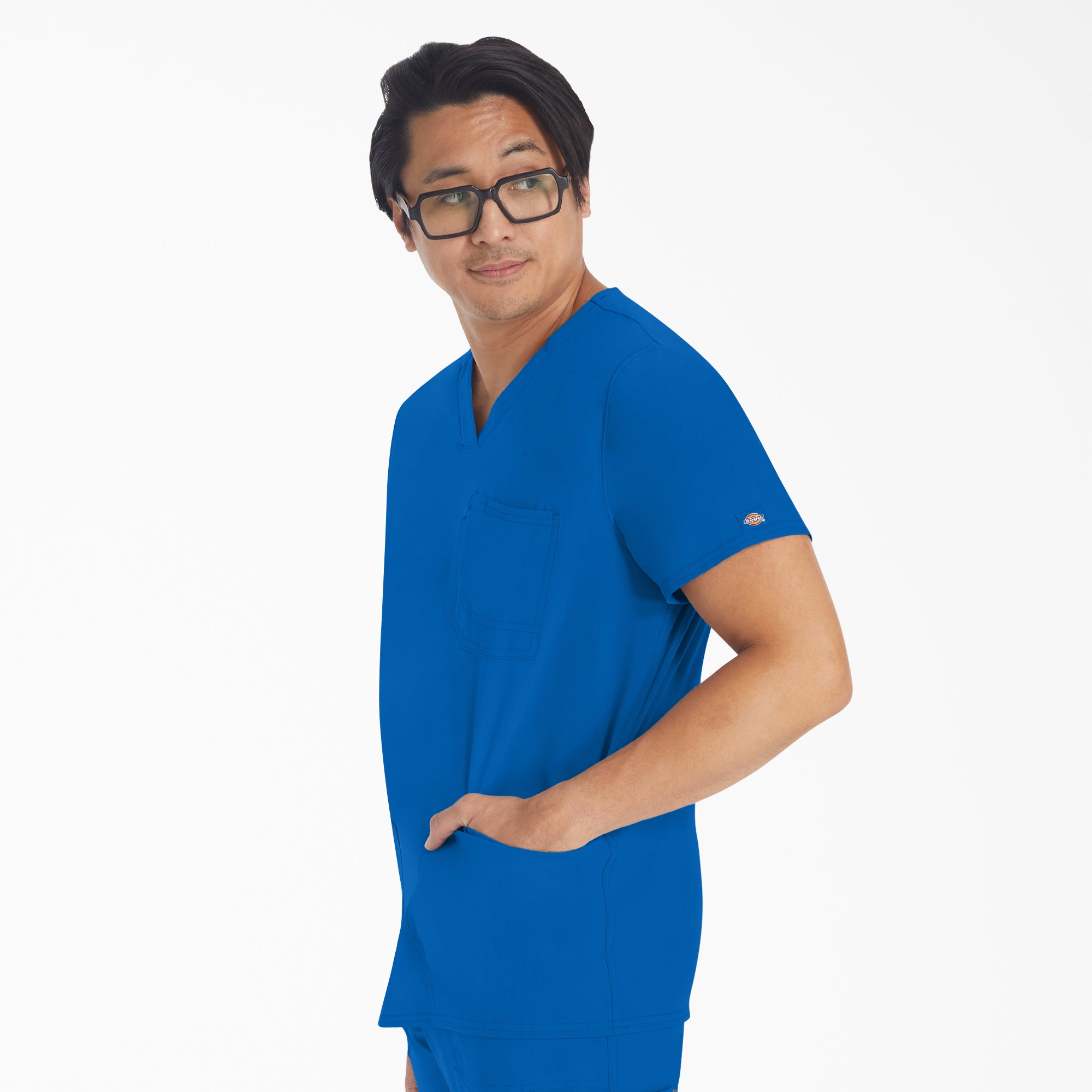 "Men's EDS NXT V-Neck Scrub Top"