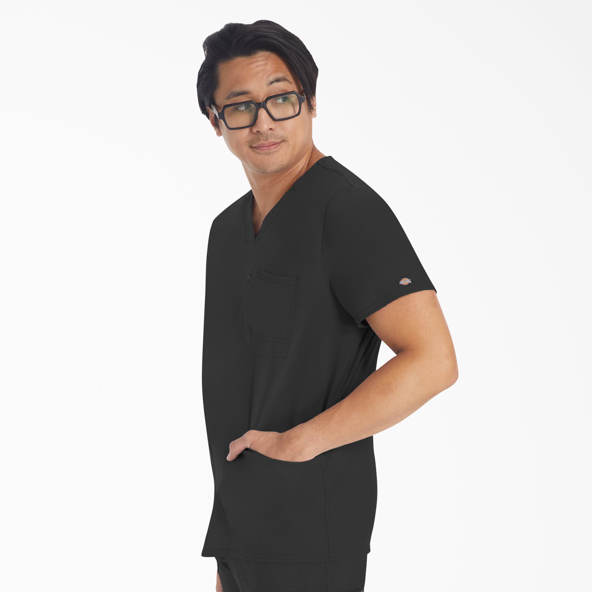"Men's EDS NXT V-Neck Scrub Top"