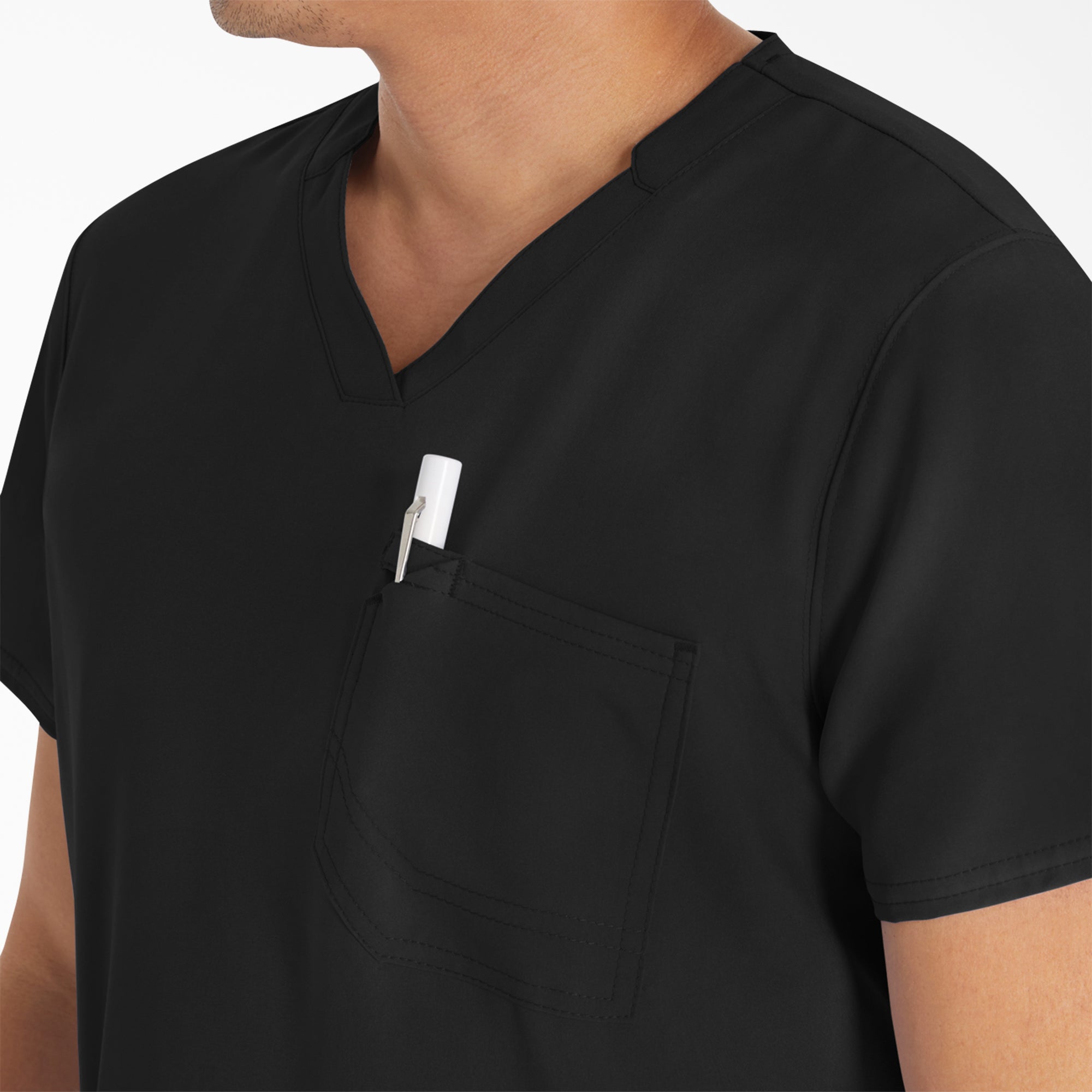"Men's EDS NXT V-Neck Scrub Top"