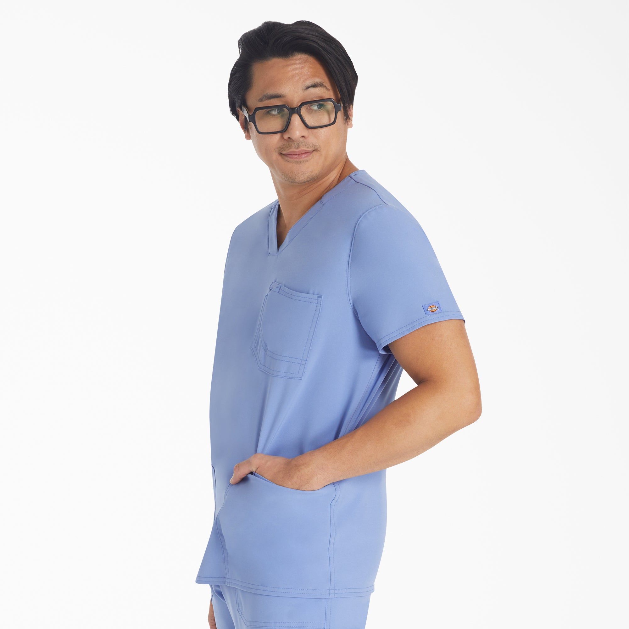 "Men's EDS NXT V-Neck Scrub Top"
