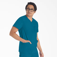 "Men's EDS NXT V-Neck Scrub Top"