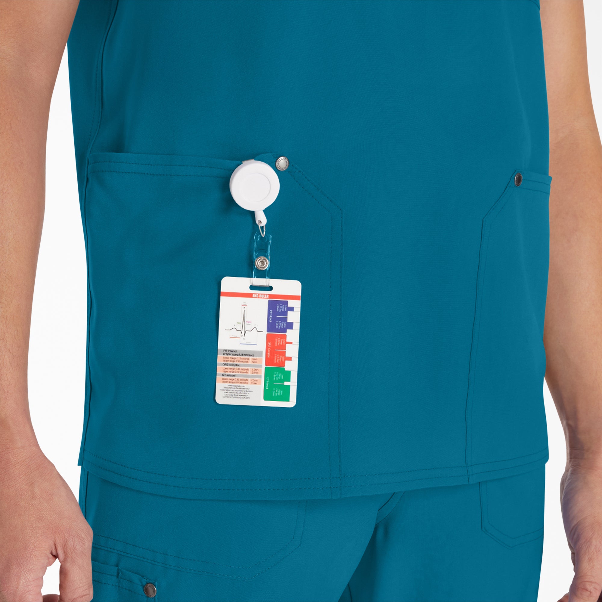 "Men's EDS NXT V-Neck Scrub Top"