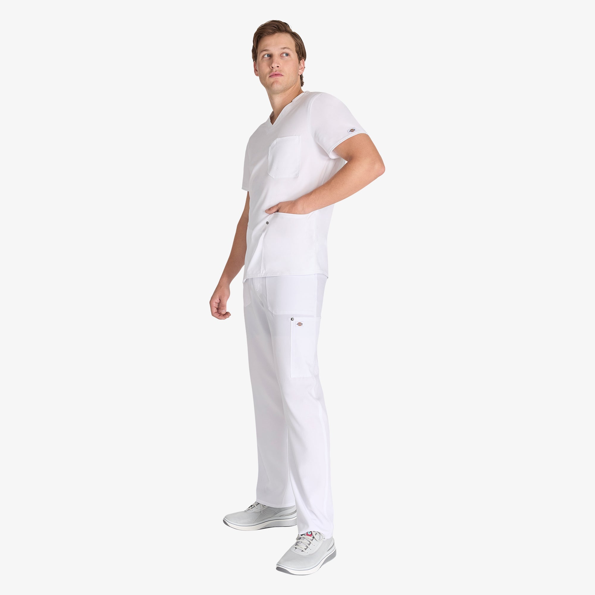 "Men's EDS NXT V-Neck Scrub Top"
