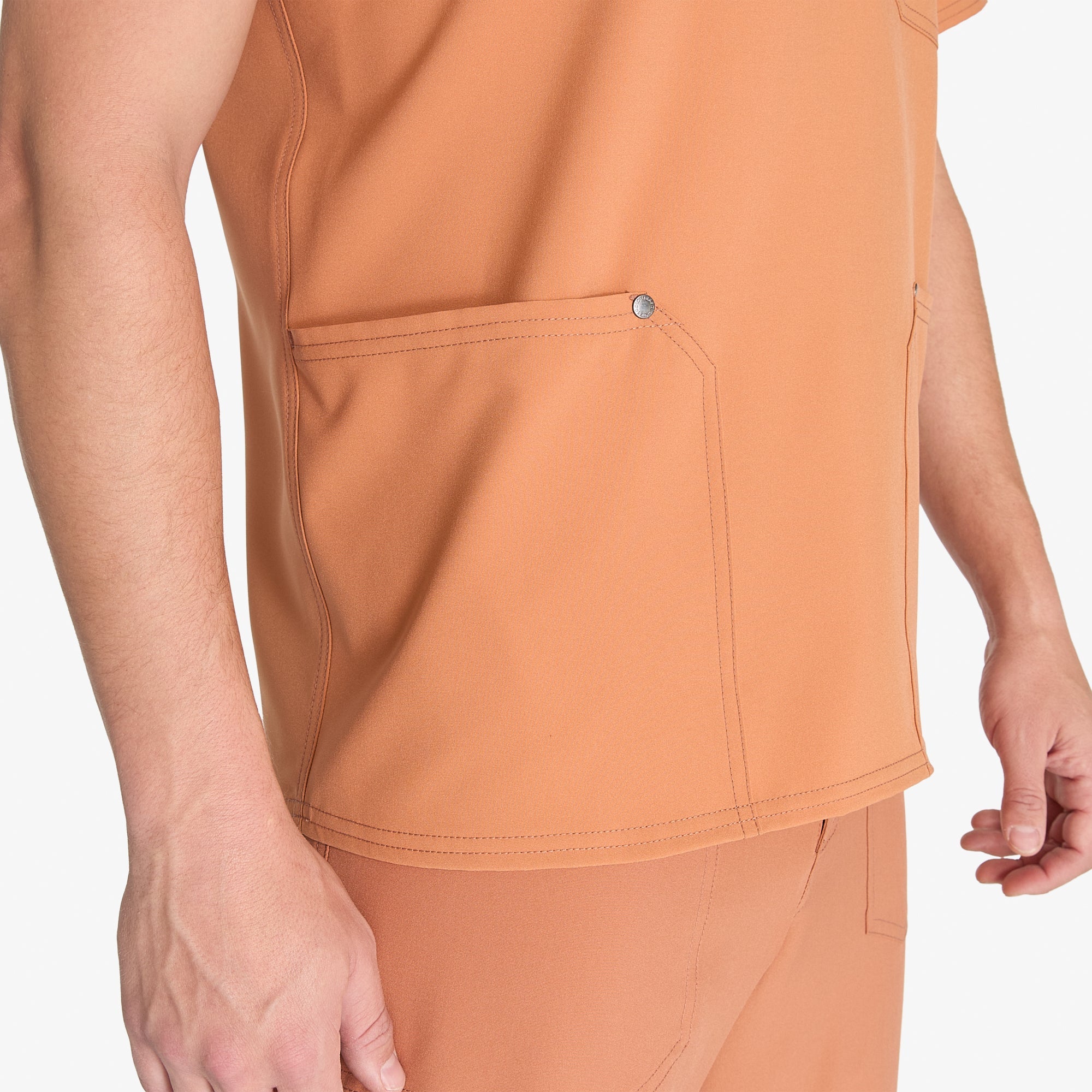 "Men's EDS NXT V-Neck Scrub Top"