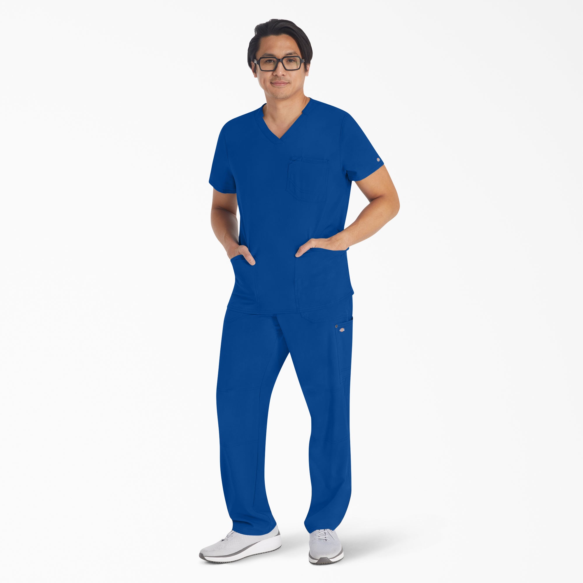 "Men's EDS NXT V-Neck Scrub Top"