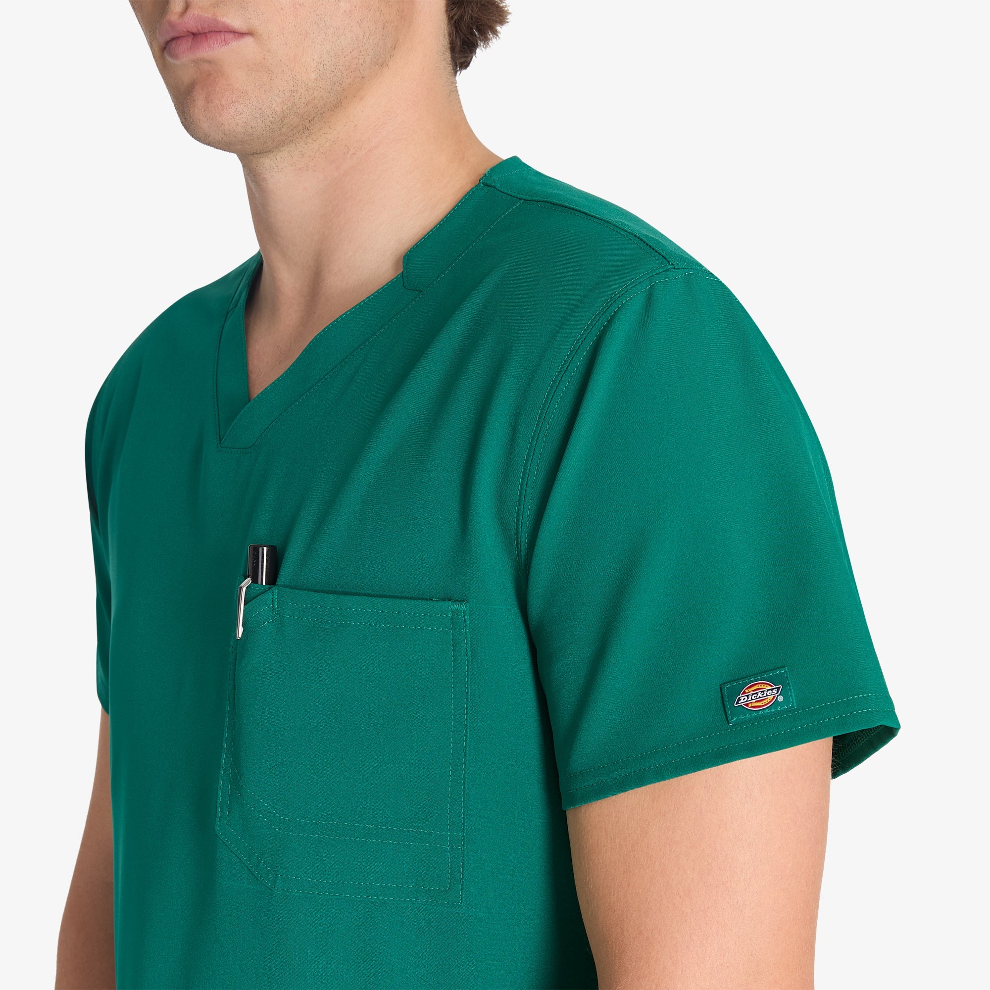 "Men's EDS NXT V-Neck Scrub Top"