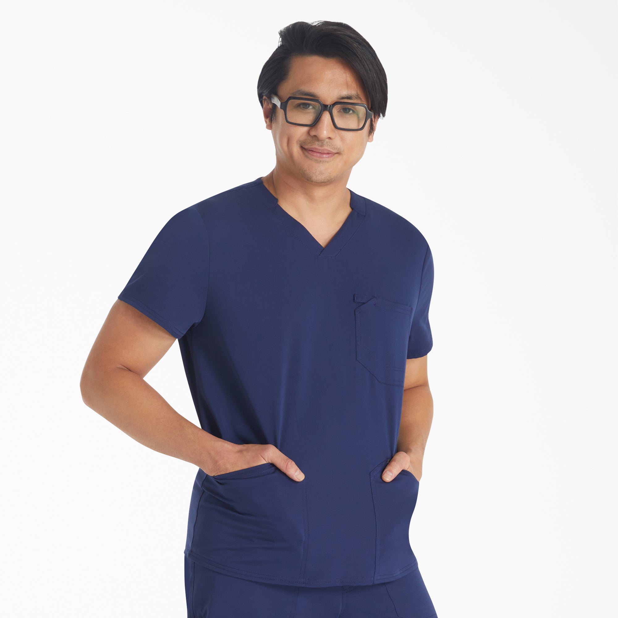 "Men's EDS NXT V-Neck Scrub Top"