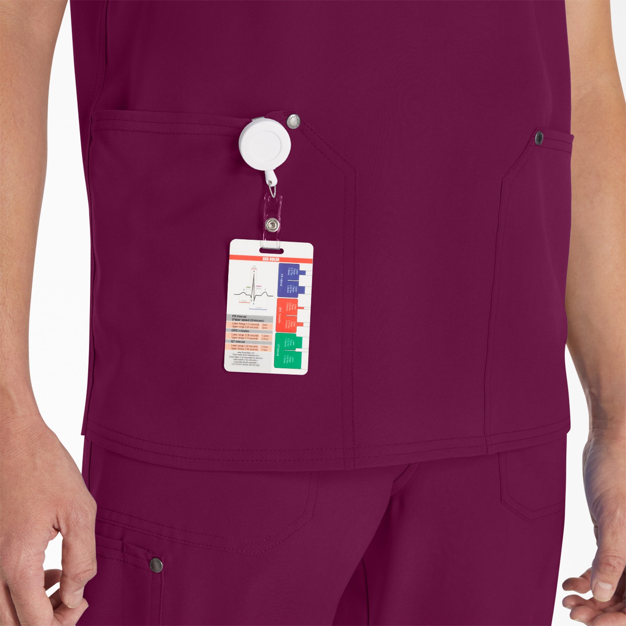 "Men's EDS NXT V-Neck Scrub Top"