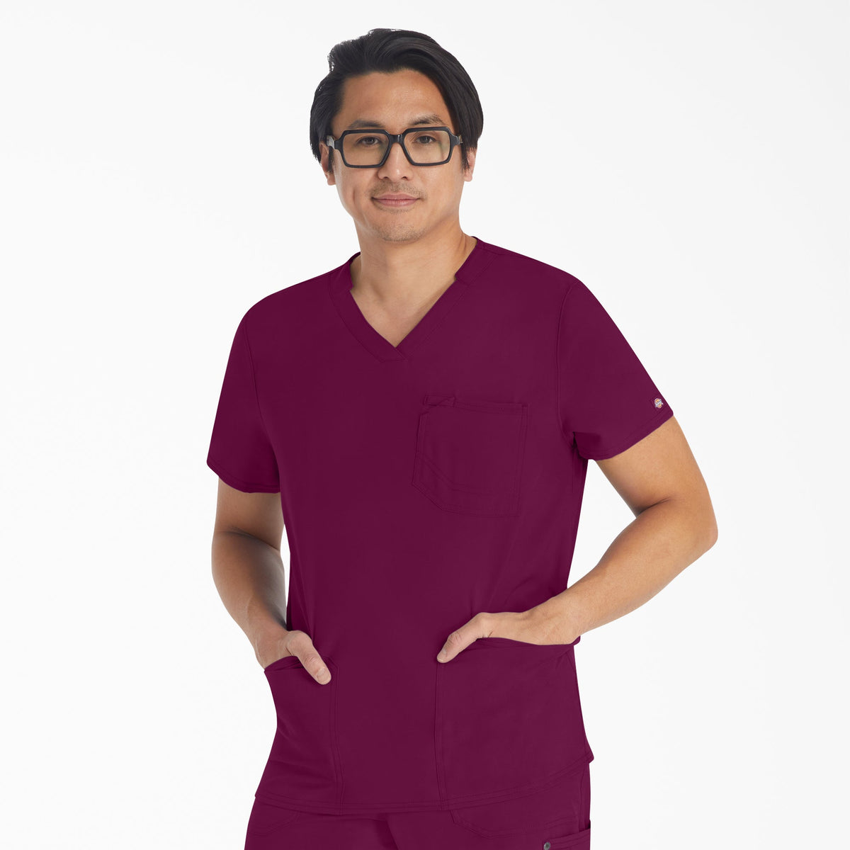"Men's EDS NXT V-Neck Scrub Top"