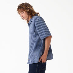 "Worn In Striped Work Shirt"
