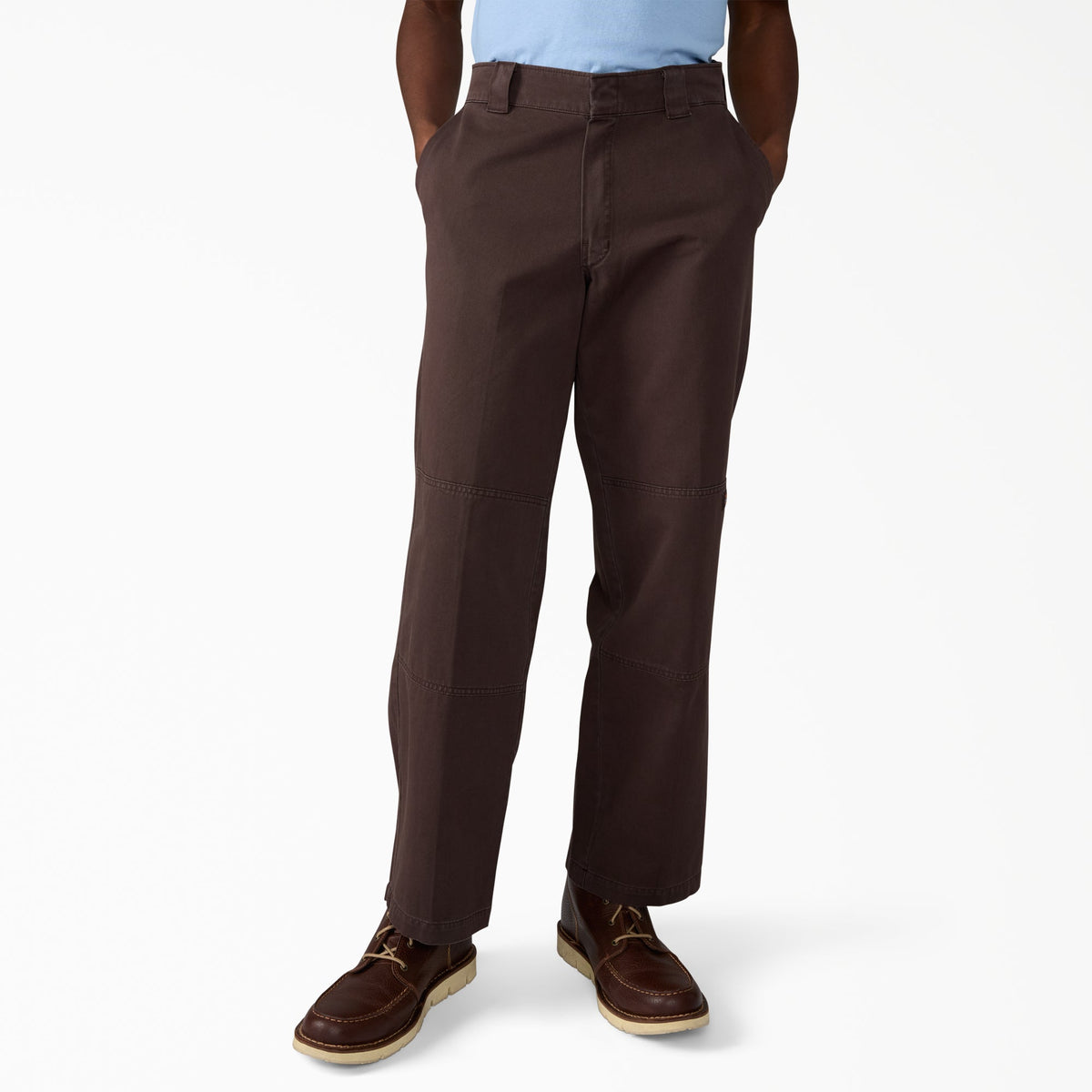 "Worn In Double Knee Work Pants"