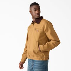 "Blanket Lined Duck Canvas Jacket"