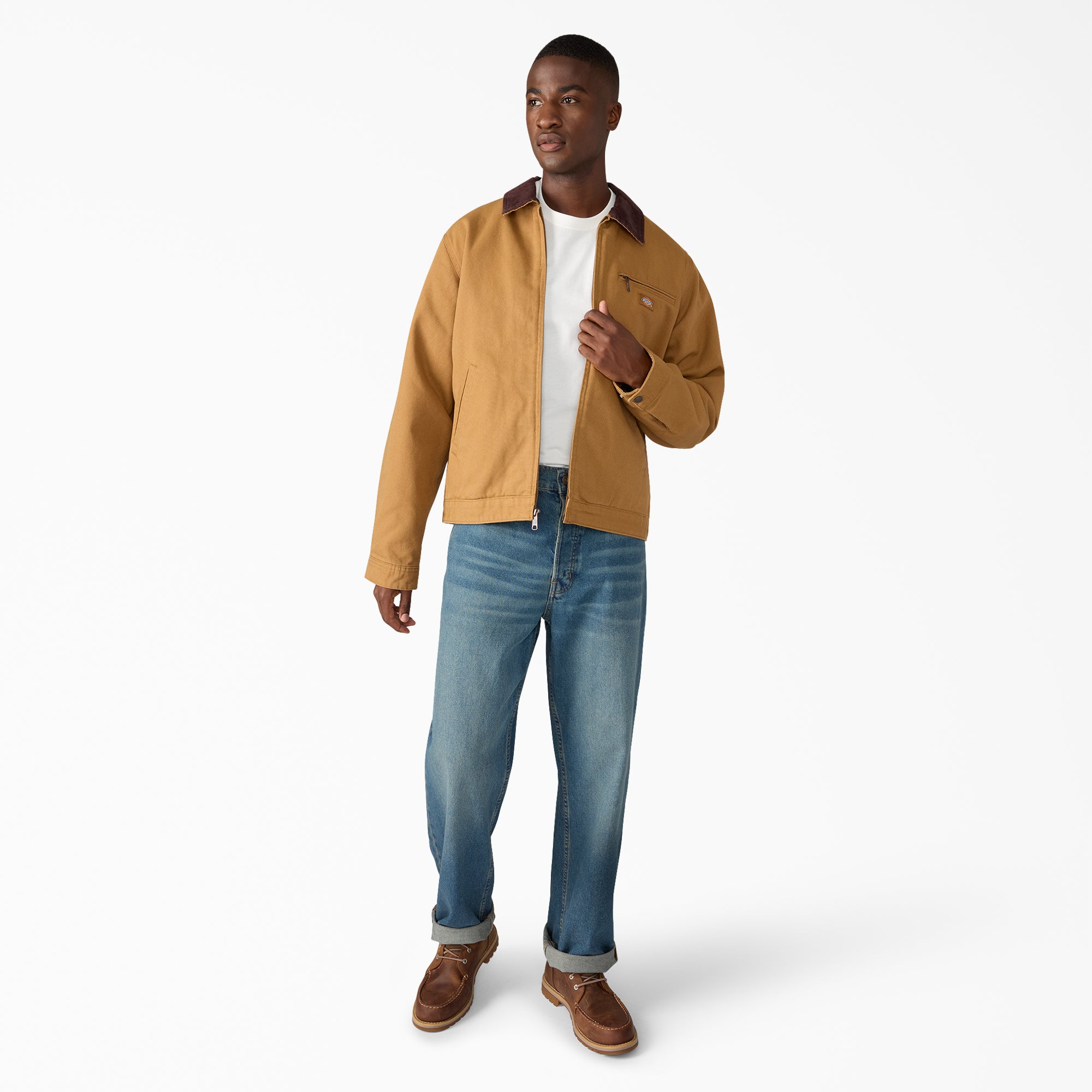 "Blanket Lined Duck Canvas Jacket"
