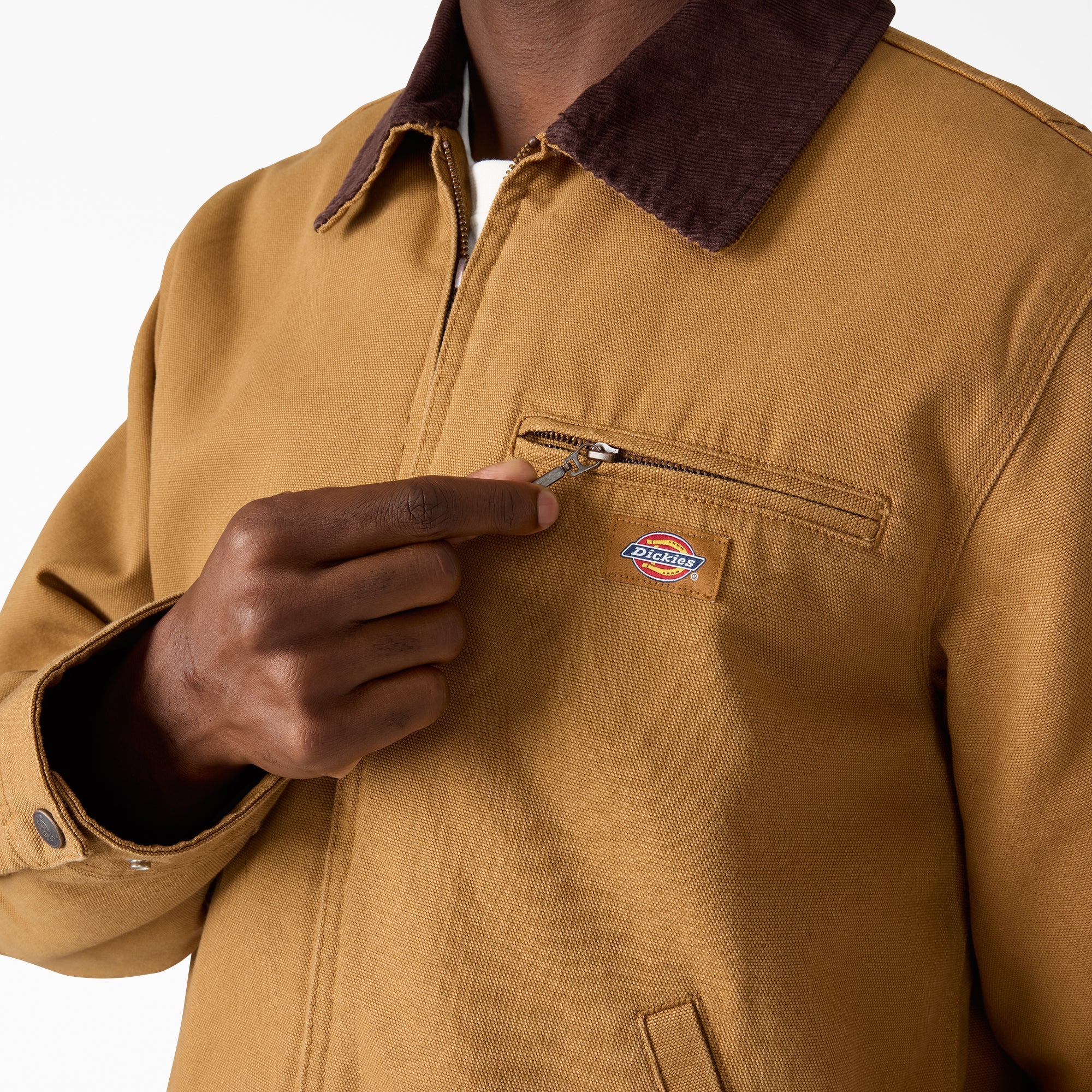 "Blanket Lined Duck Canvas Jacket"