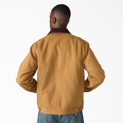 "Blanket Lined Duck Canvas Jacket"