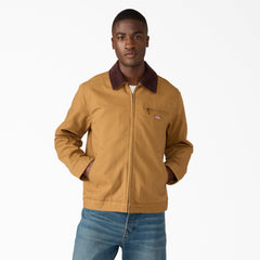 "Blanket Lined Duck Canvas Jacket"