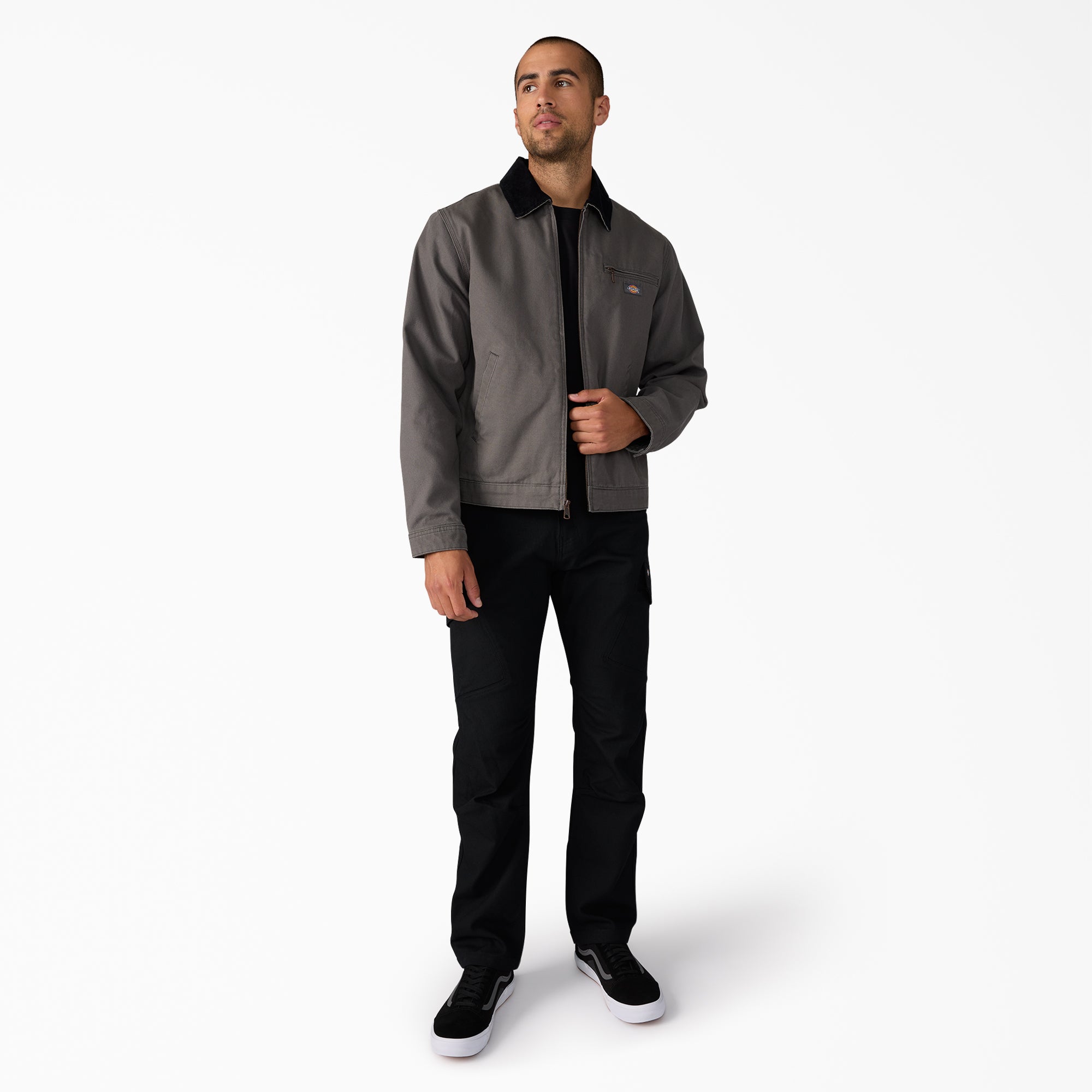 "Blanket Lined Duck Canvas Jacket"