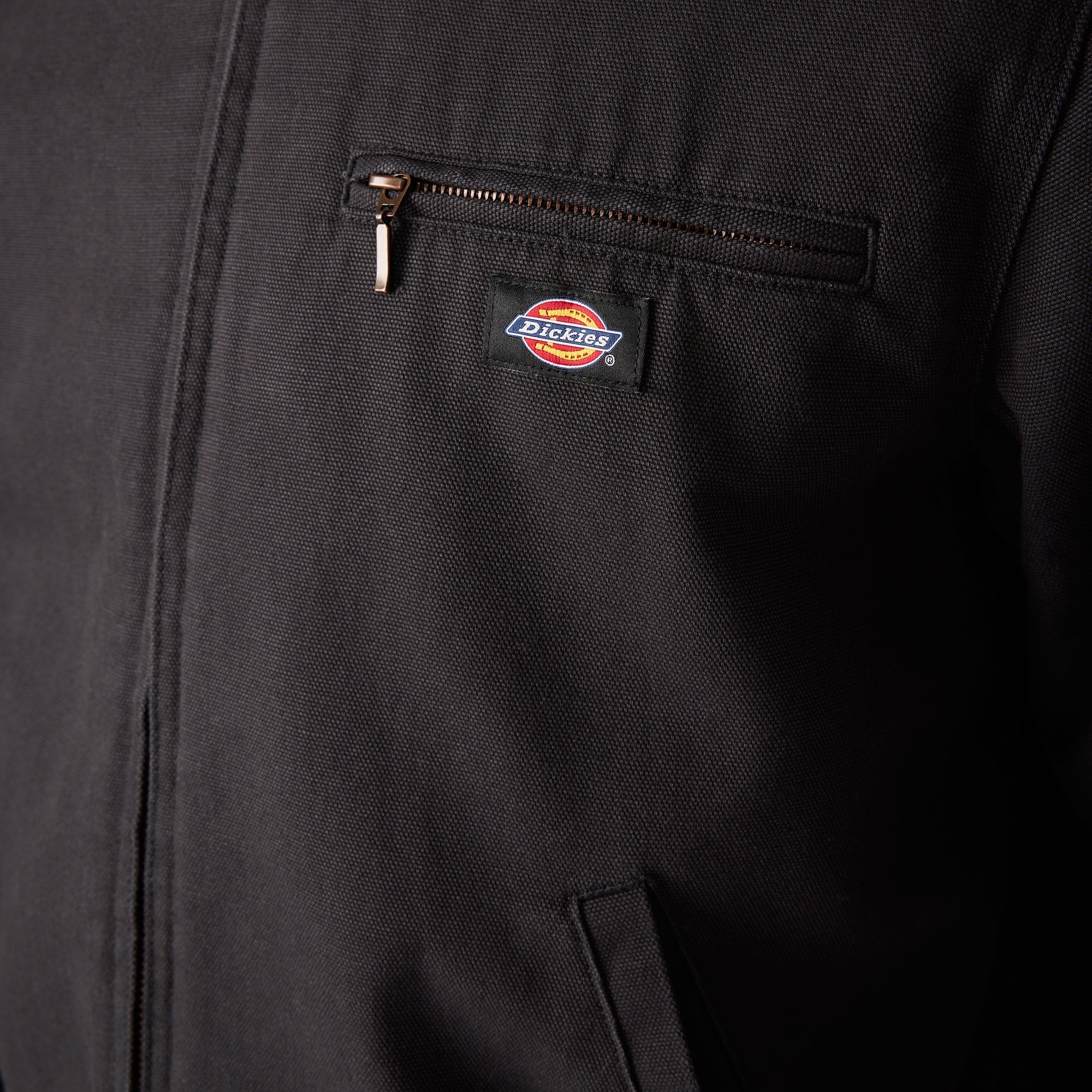 "Blanket Lined Duck Canvas Jacket"