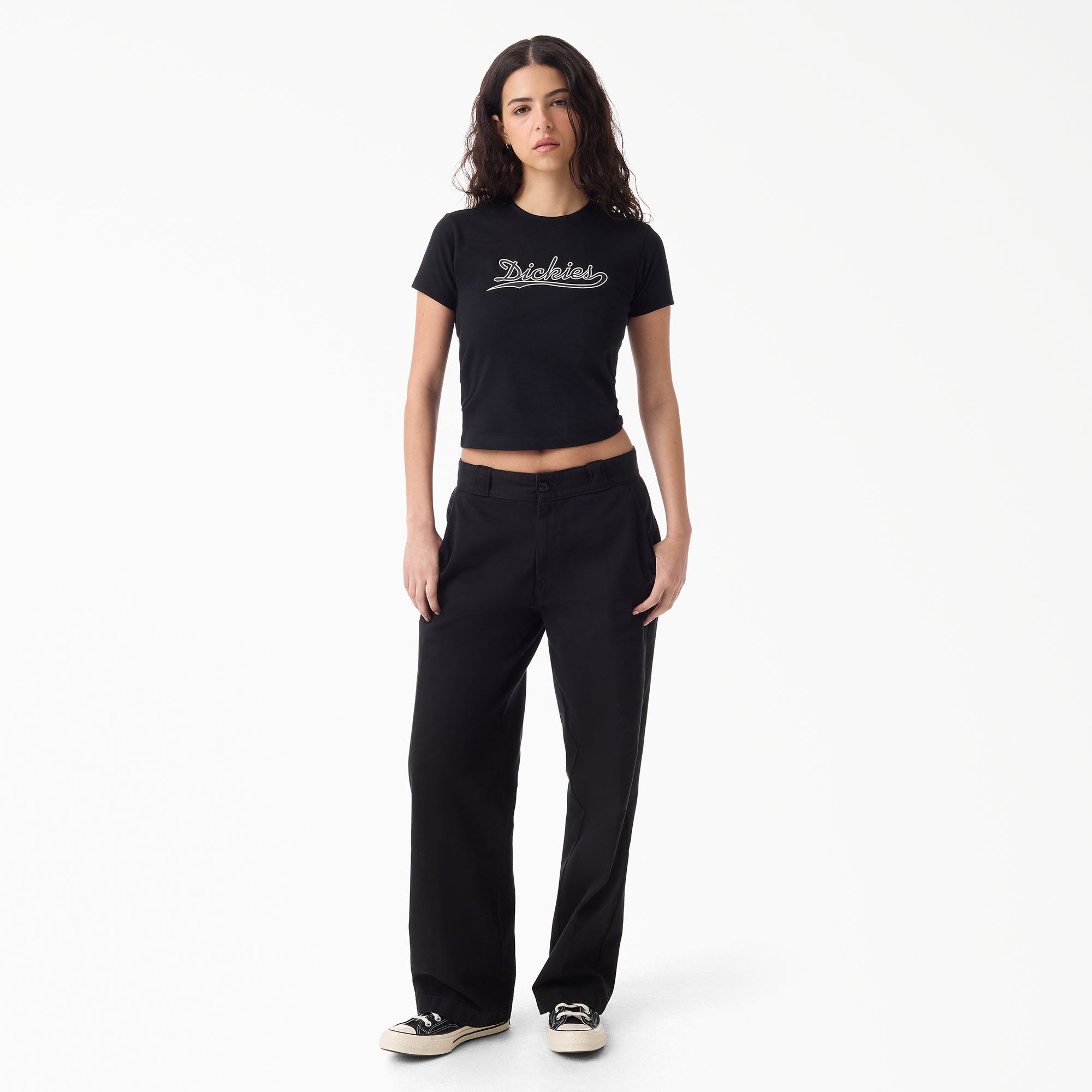 "Women's 247 Garment Dyed Loose Work Pants"