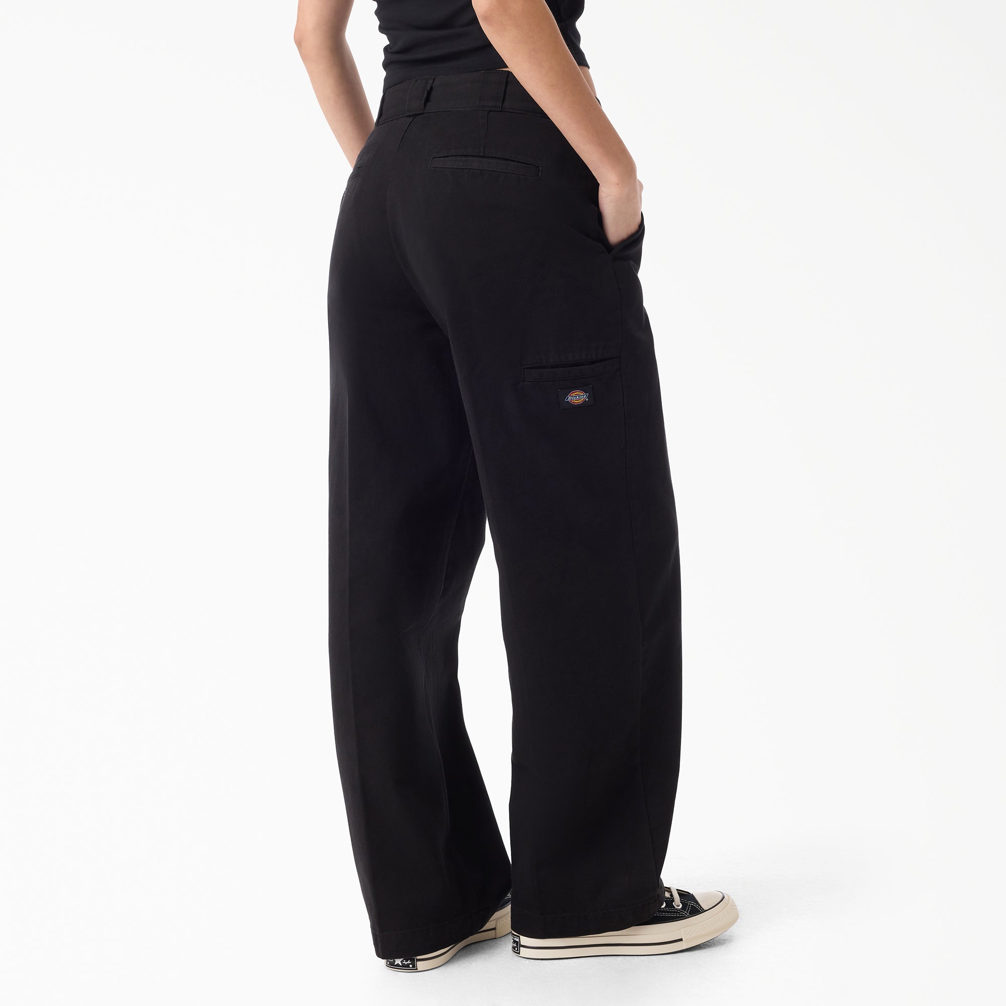 "Women's 247 Garment Dyed Loose Work Pants"